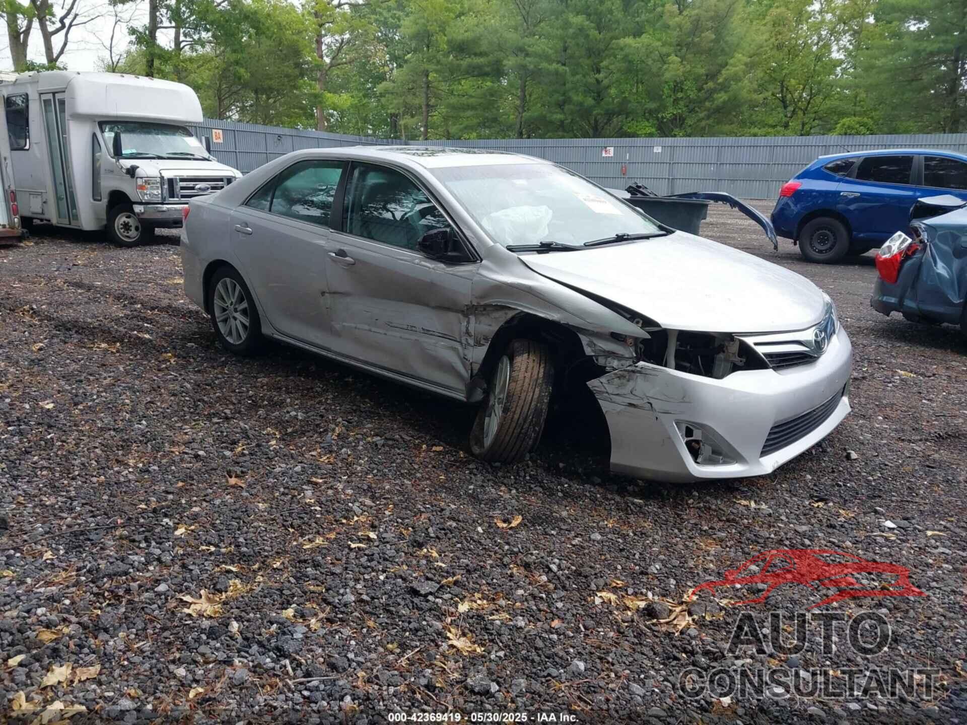 TOYOTA CAMRY 2012 - 4T1BK1FK5CU018715