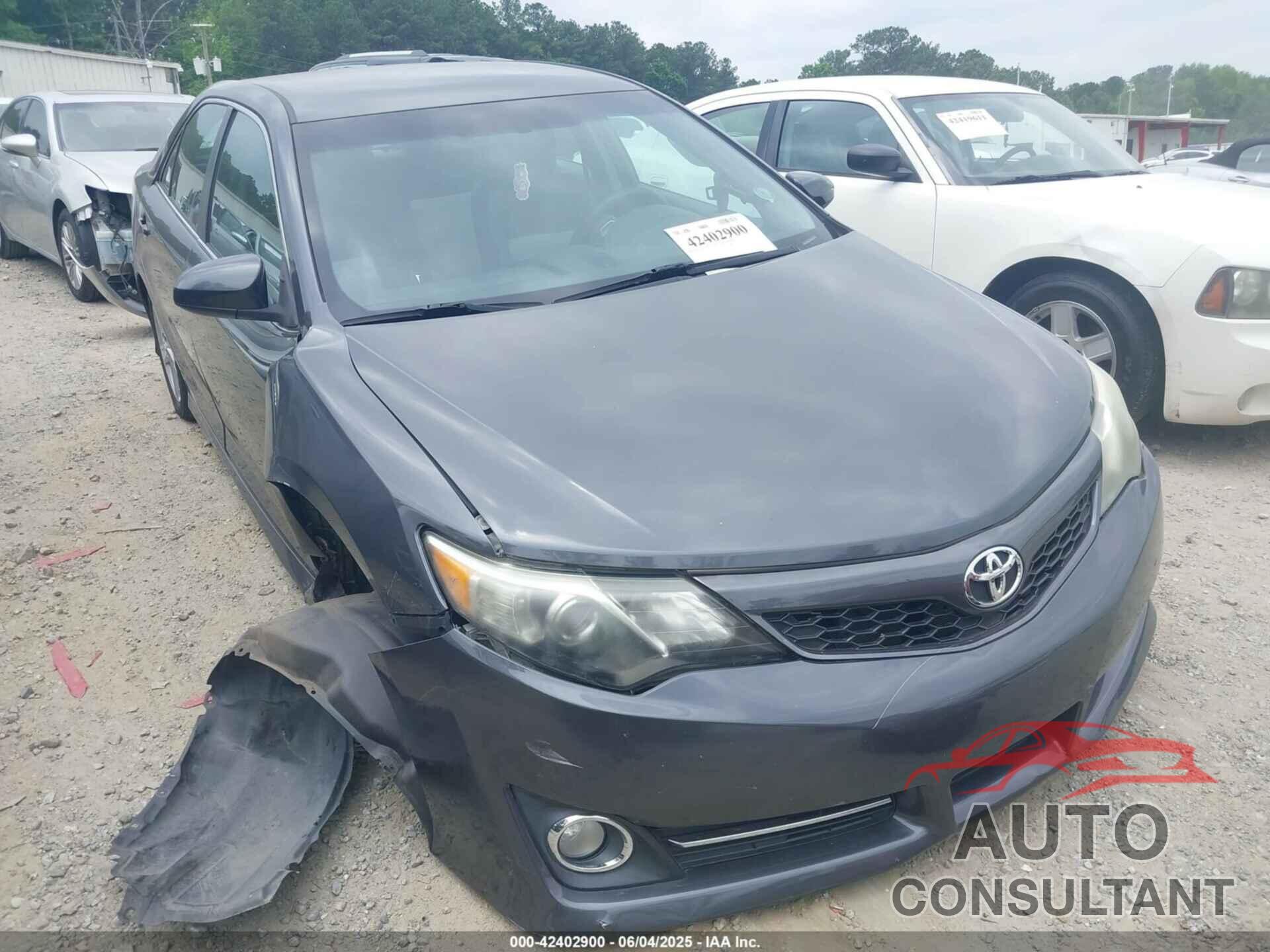TOYOTA CAMRY 2012 - 4T1BF1FK8CU035142