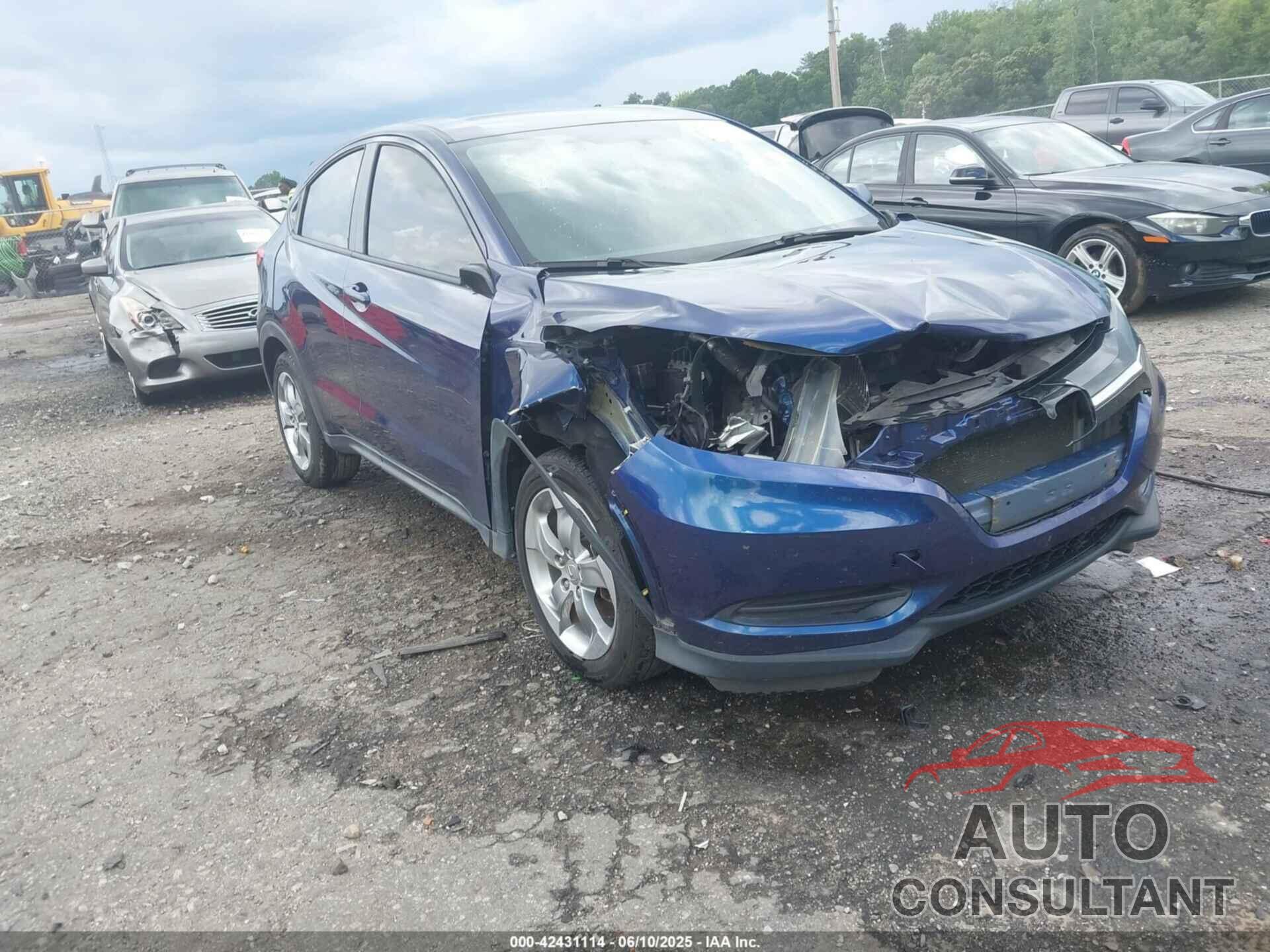 HONDA HR-V 2017 - 3CZRU5H35HG701478