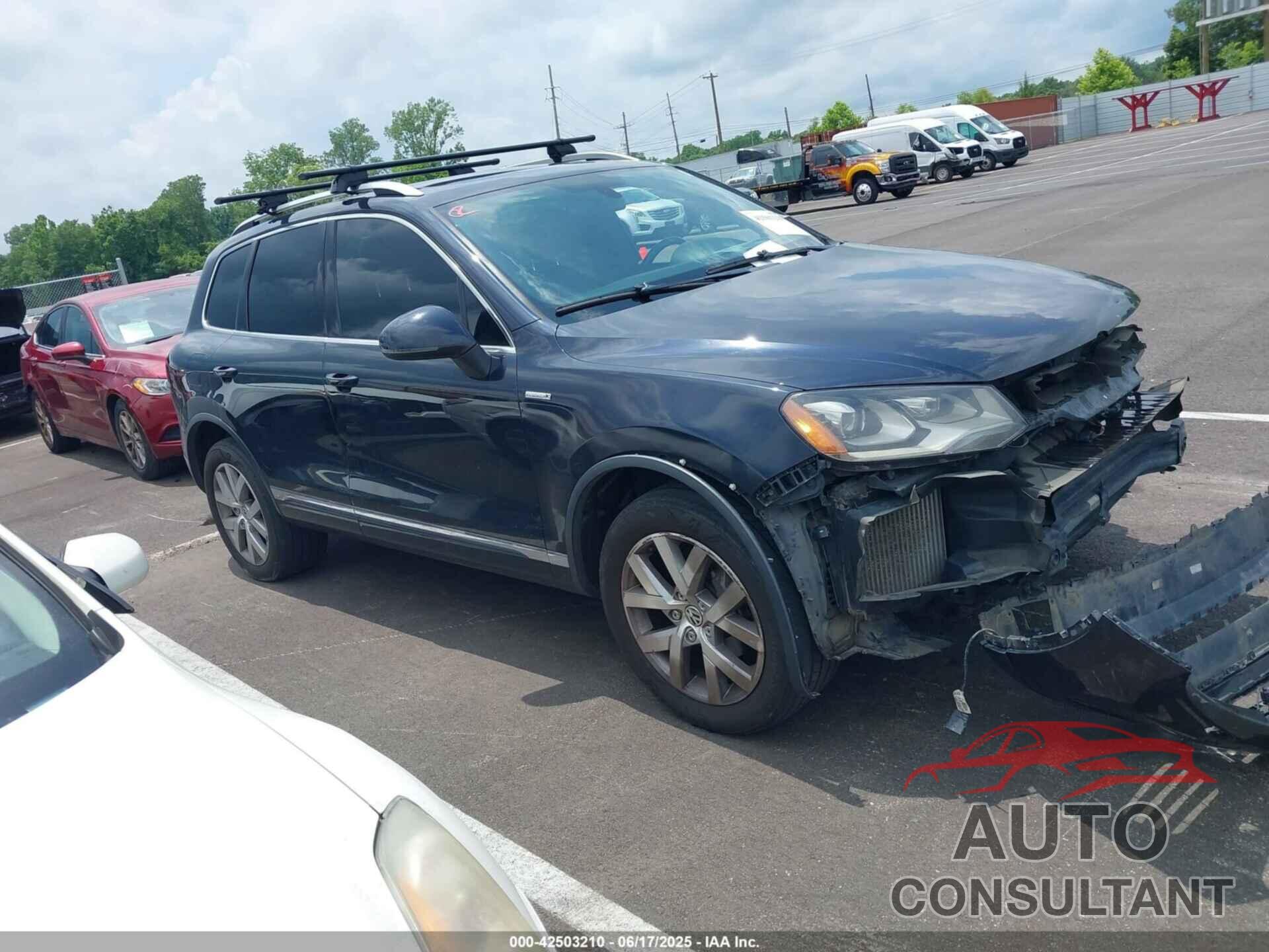 VOLKSWAGEN TOUAREG 2014 - WVGEP9BP6ED007496
