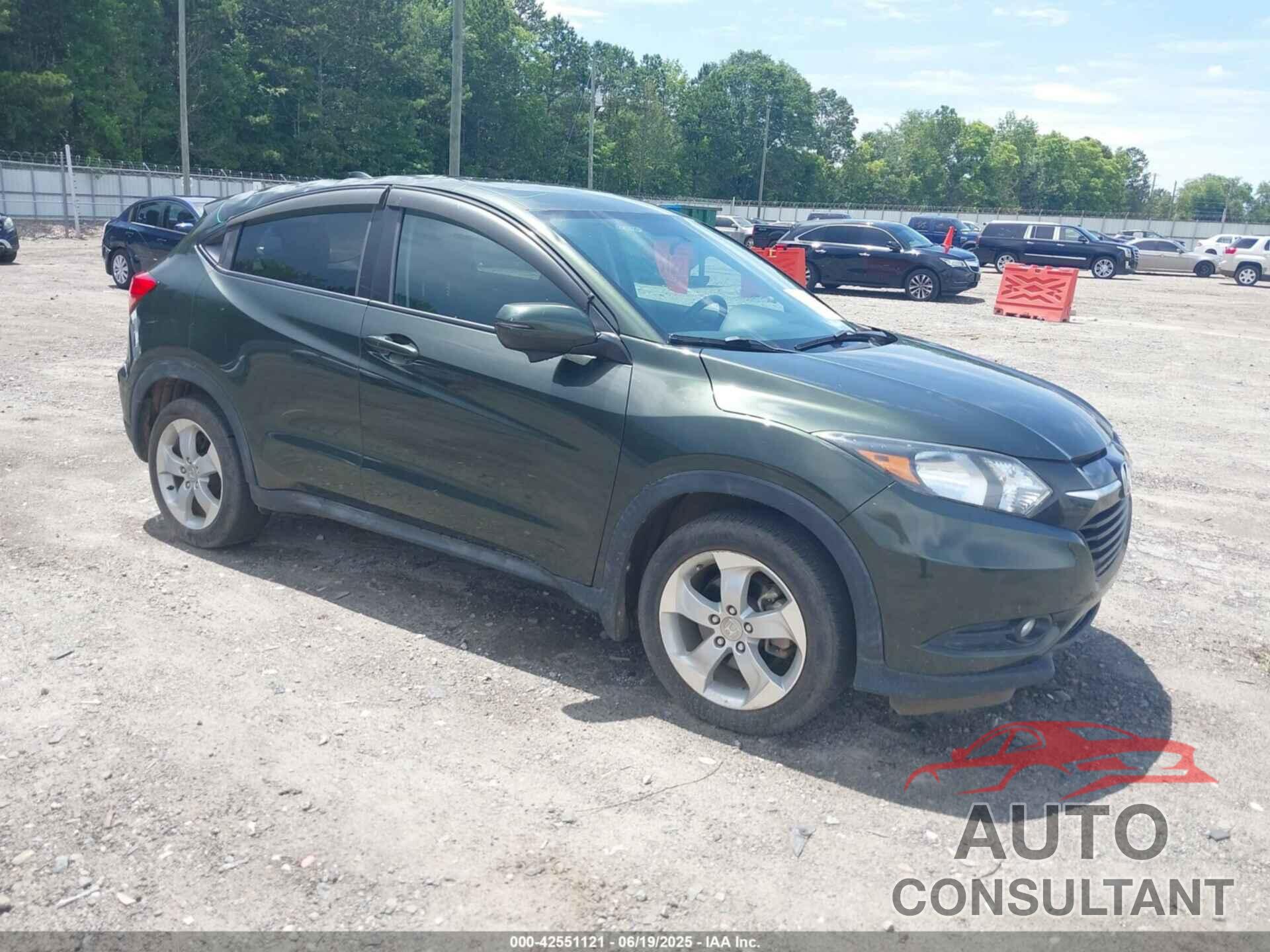 HONDA HR-V 2016 - 3CZRU6H5XGM719045
