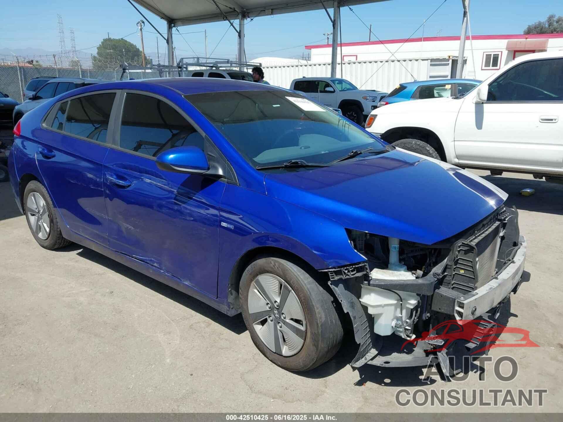 HYUNDAI IONIQ HYBRID 2019 - KMHC65LC7KU180387