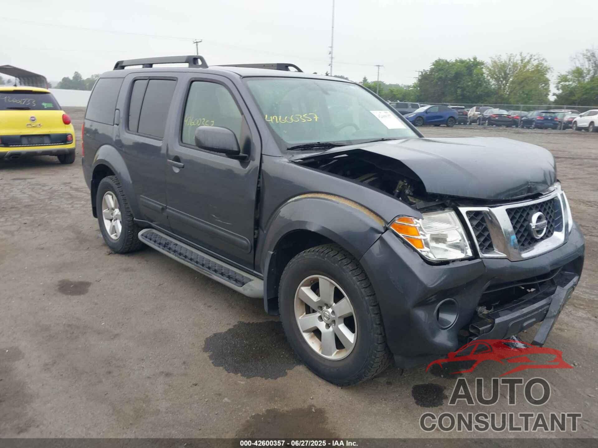 NISSAN PATHFINDER 2010 - 5N1AR1NN2AC629436