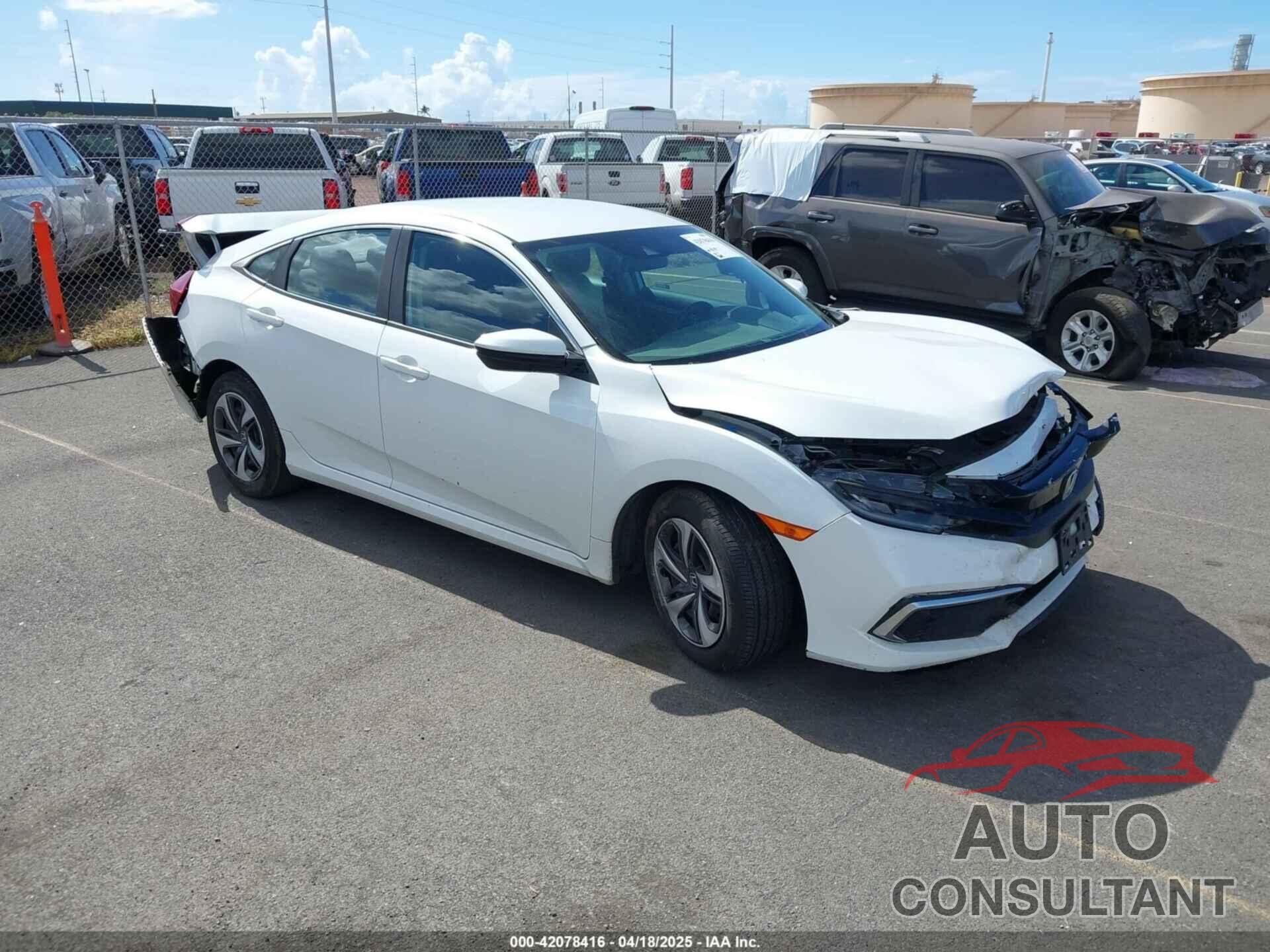 HONDA CIVIC 2020 - 19XFC2F69LE001975