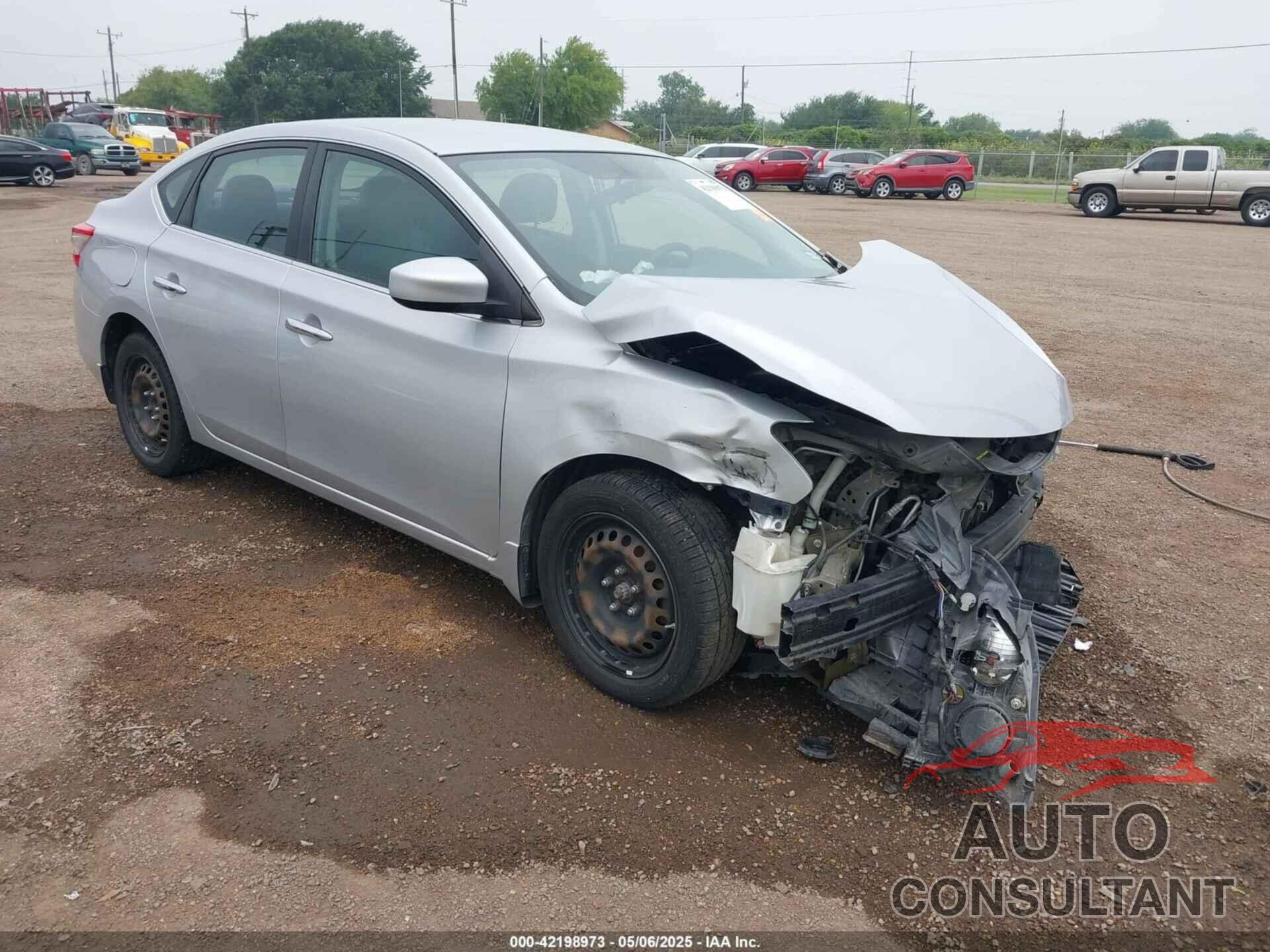 NISSAN SENTRA 2013 - 1N4AB7AP4DN903396