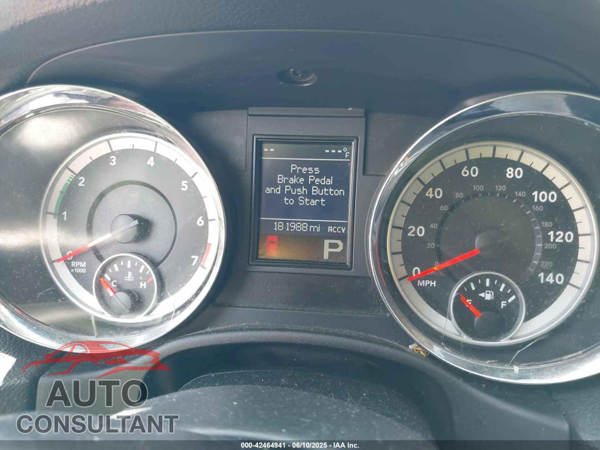 DODGE DURANGO 2013 - 1C4RDJDG1DC538803