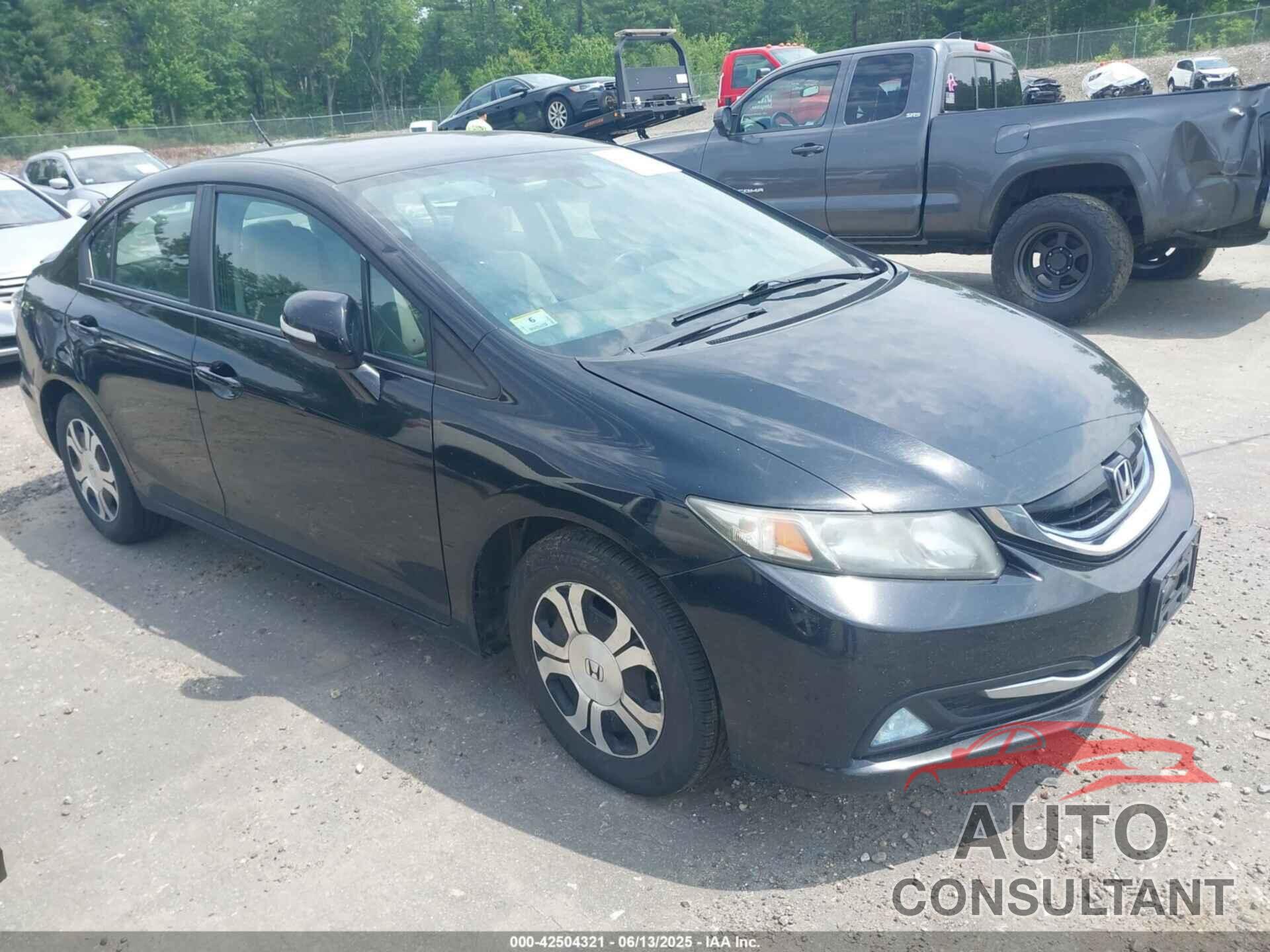 HONDA CIVIC HYBRID 2013 - 19XFB4F35DE002336
