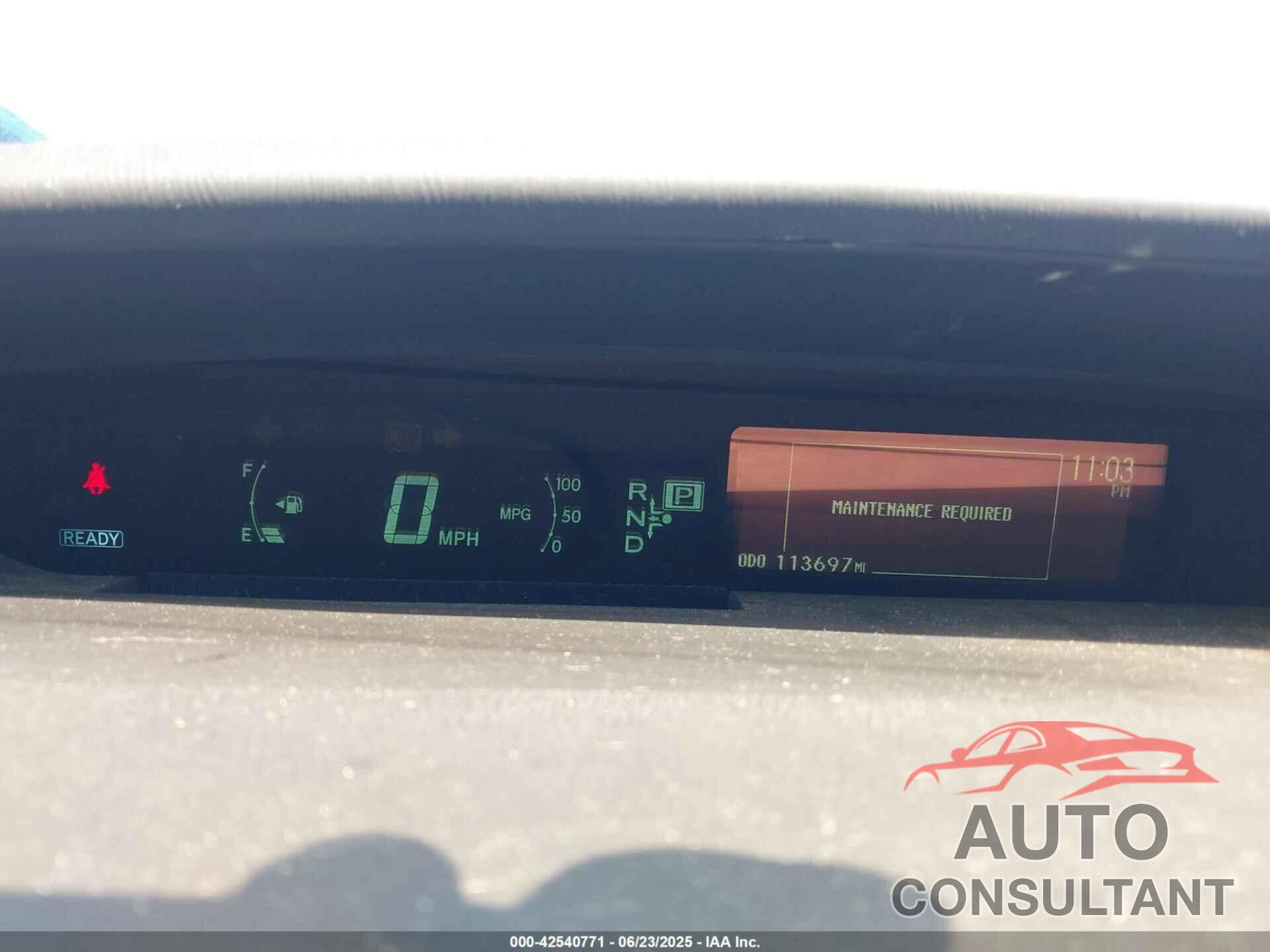 TOYOTA PRIUS 2014 - JTDKN3DU5E0363524
