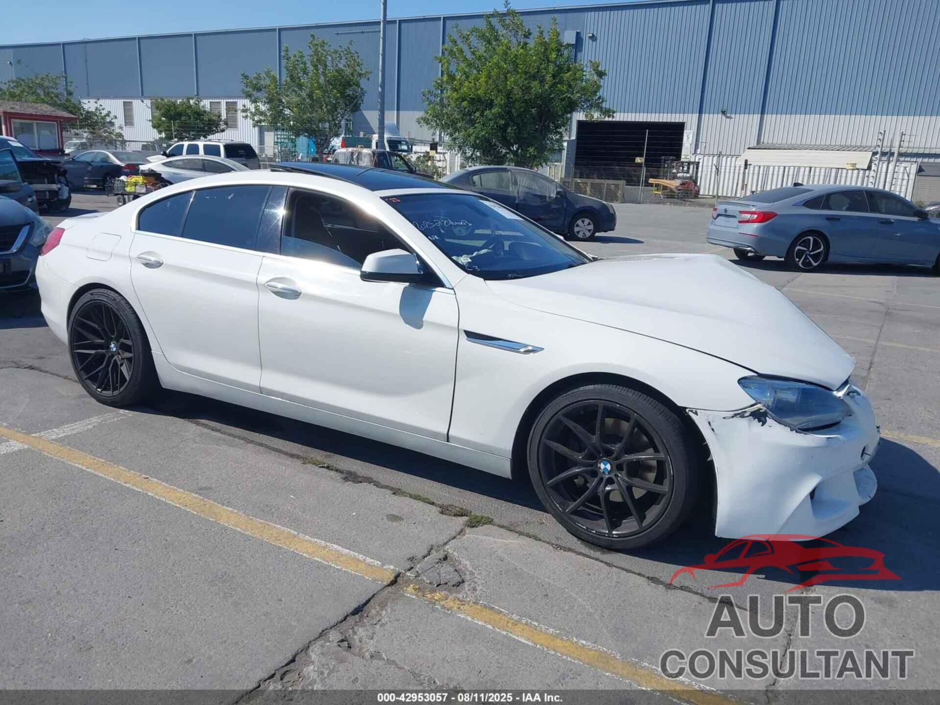 BMW 640I GRAN COUPE 2013 - WBA6A0C56DDZ03585