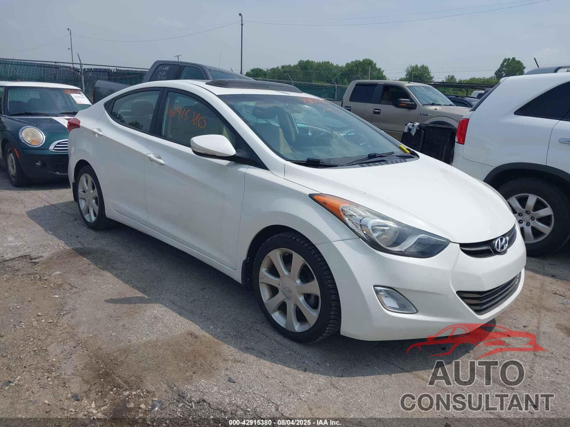 HYUNDAI ELANTRA 2013 - 5NPDH4AE1DH345879