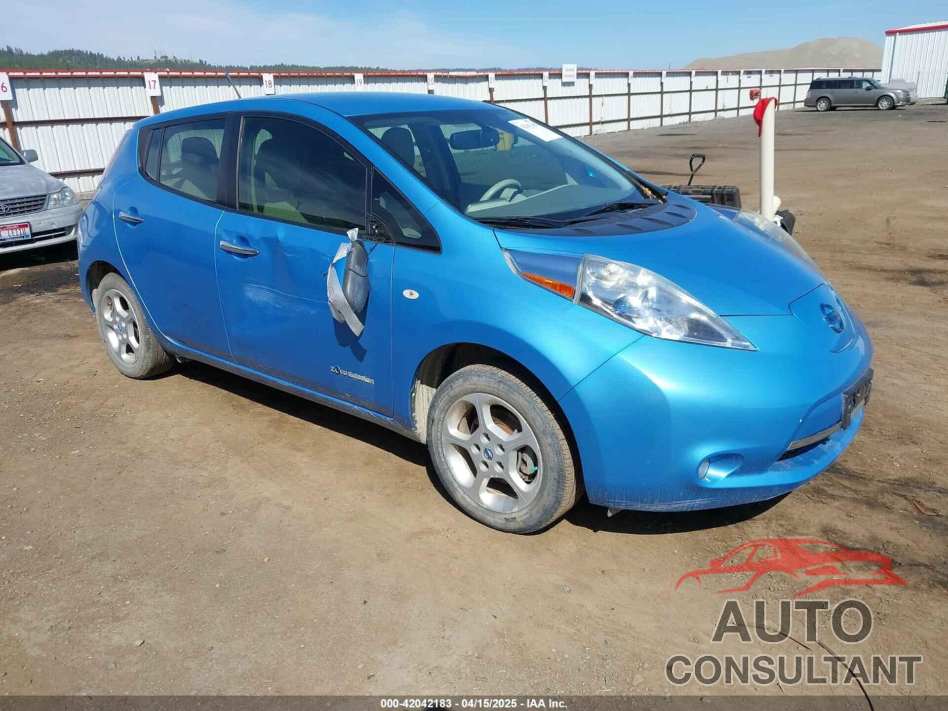 NISSAN LEAF 2012 - JN1AZ0CP3CT018064