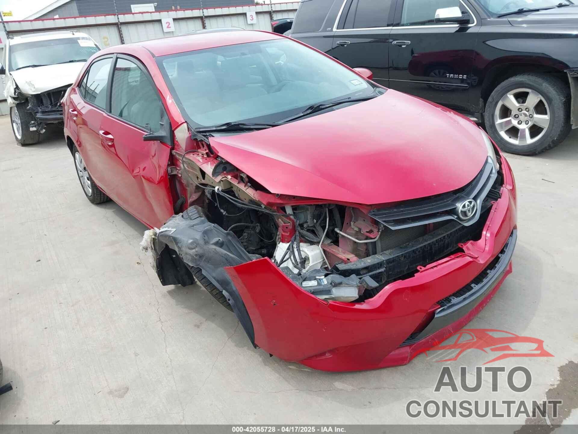 TOYOTA COROLLA 2015 - 5YFBURHEXFP261720