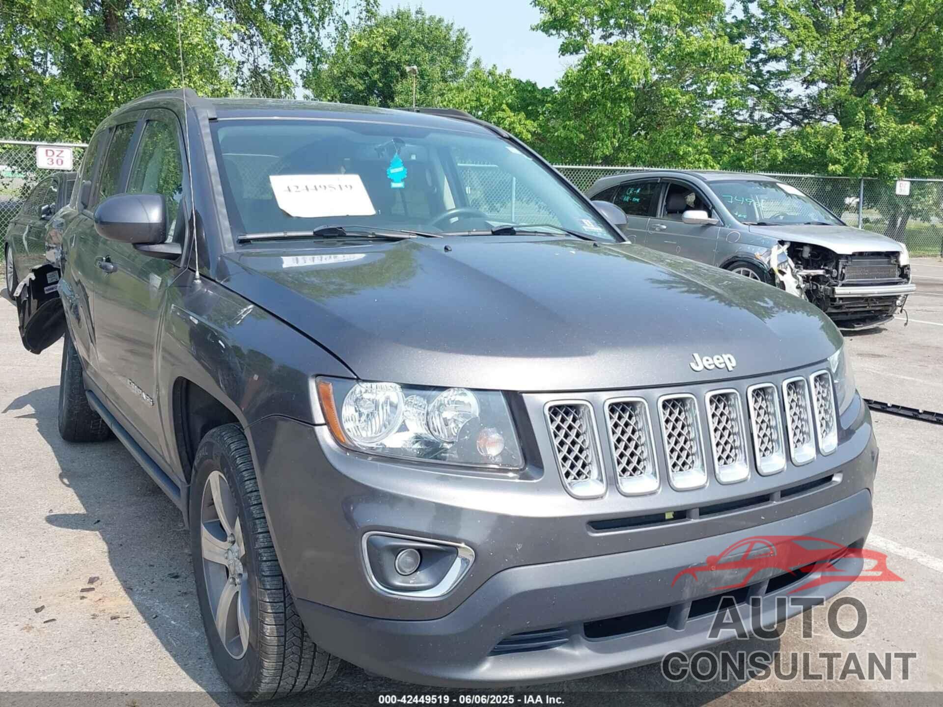 JEEP COMPASS 2017 - 1C4NJDEB4HD114026