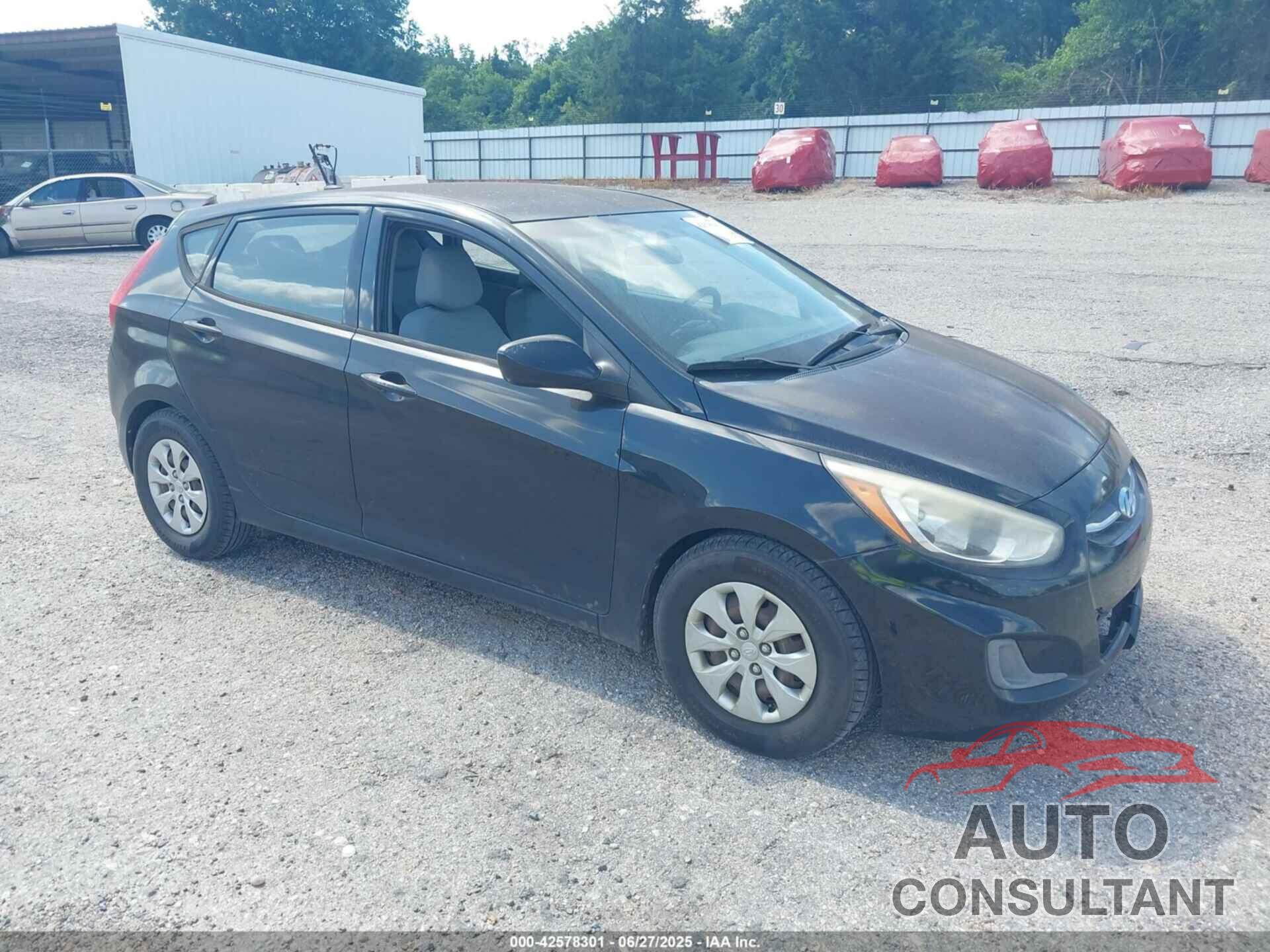 HYUNDAI ACCENT 2016 - KMHCT5AE1GU258795