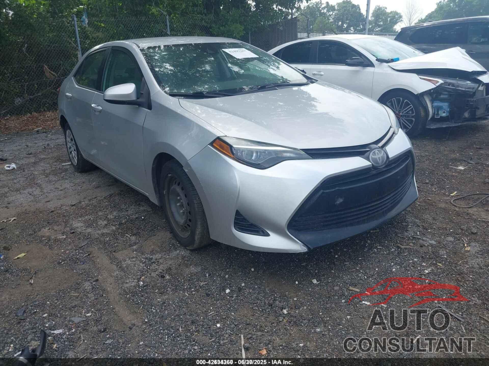 TOYOTA COROLLA 2018 - 2T1BURHE6JC027373
