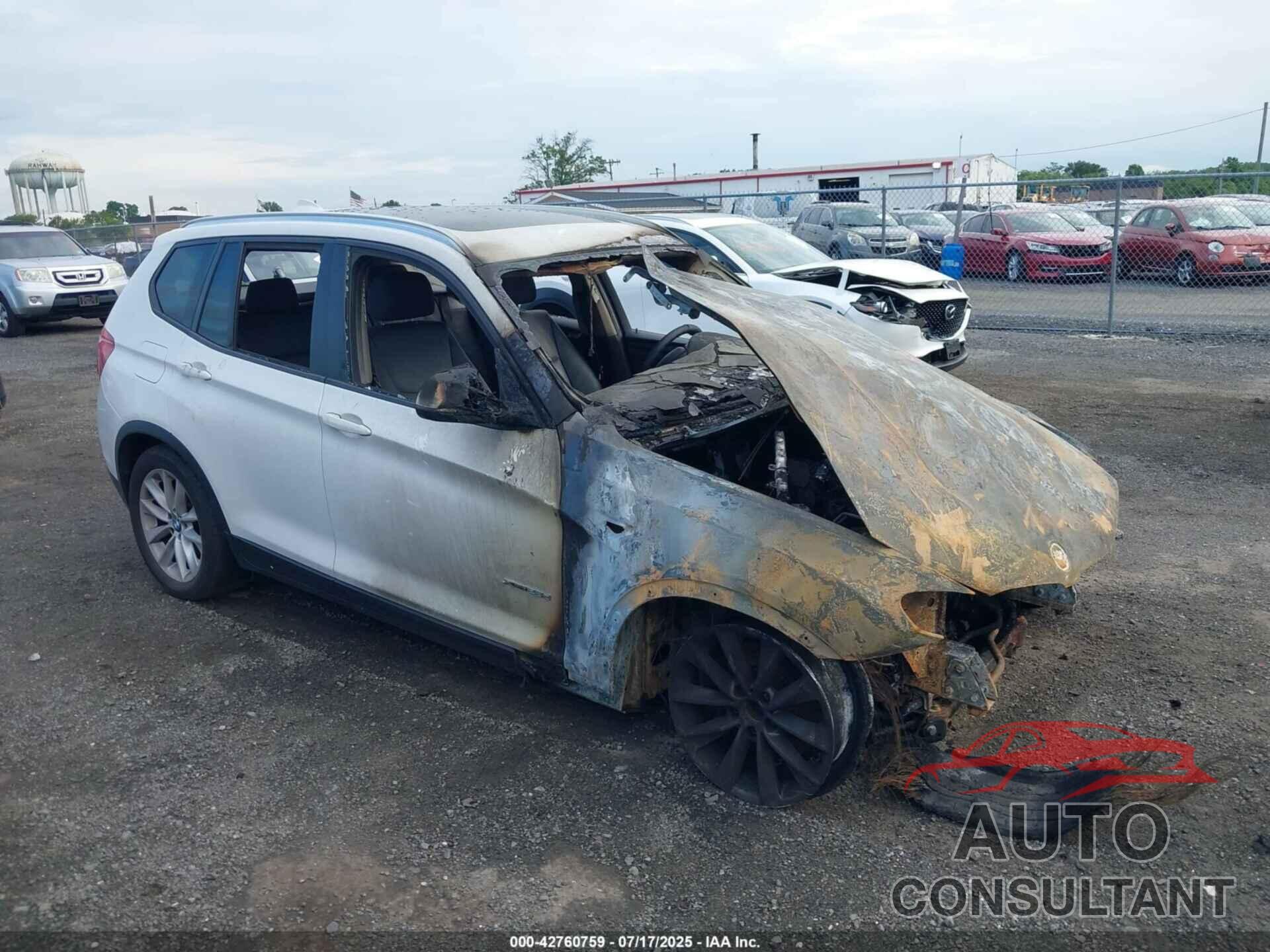 BMW X3 2015 - 5UXWY3C56F0E95603