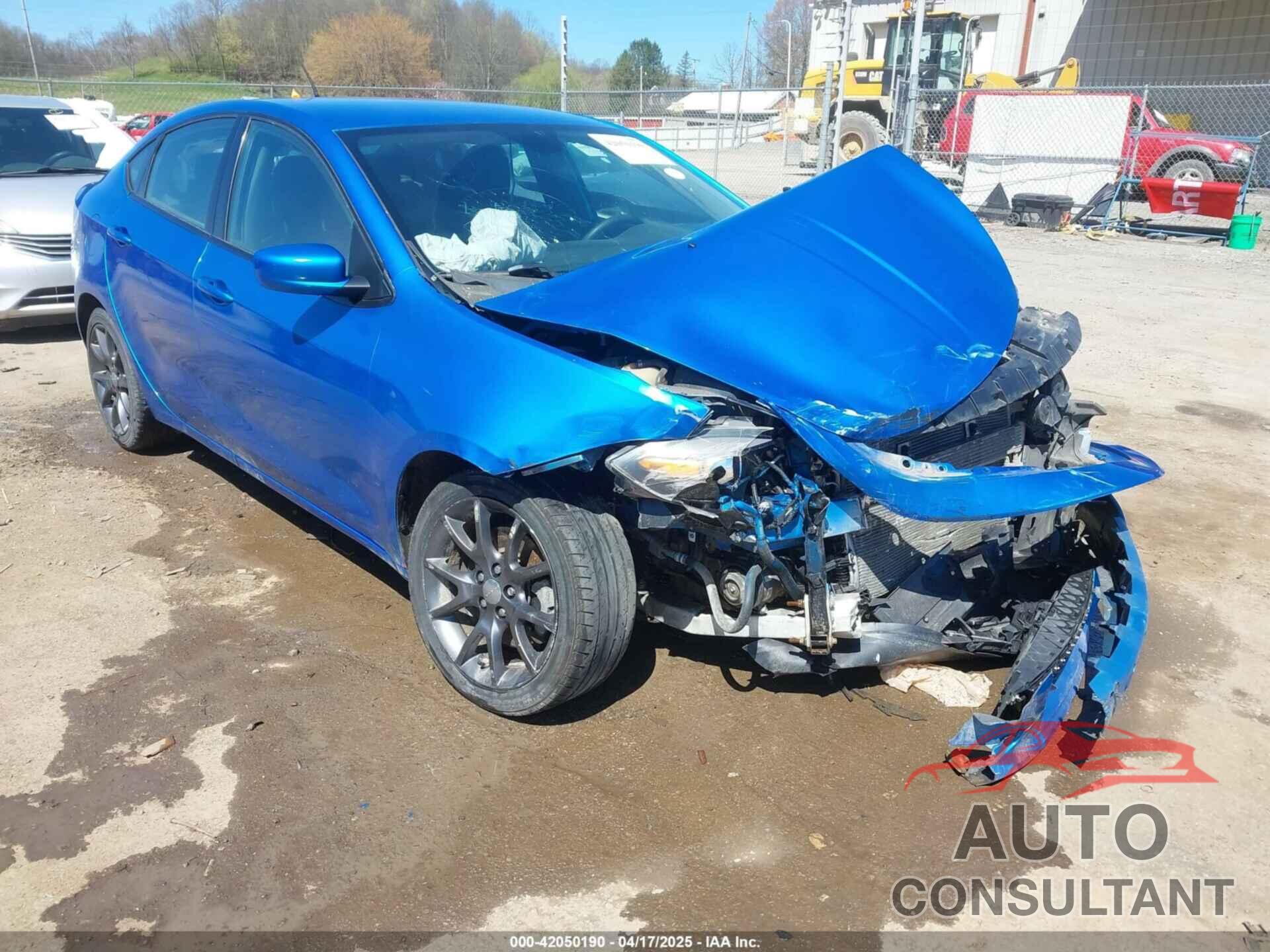 DODGE DART 2016 - 1C3CDFAA4GD533763