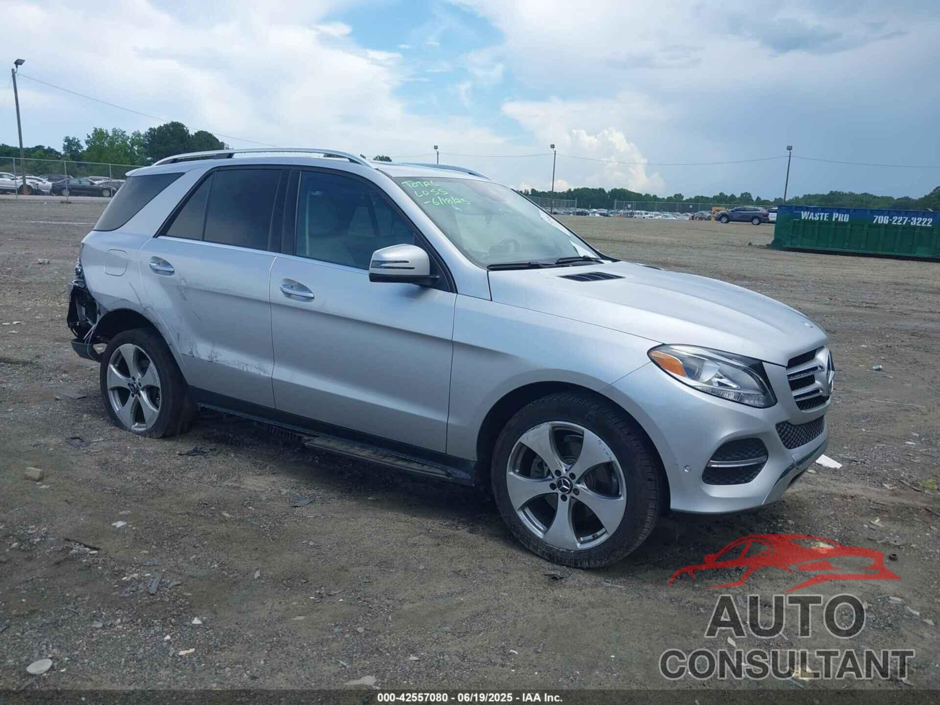 MERCEDES-BENZ GLE 350 2016 - 4JGDA5JB6GA718115