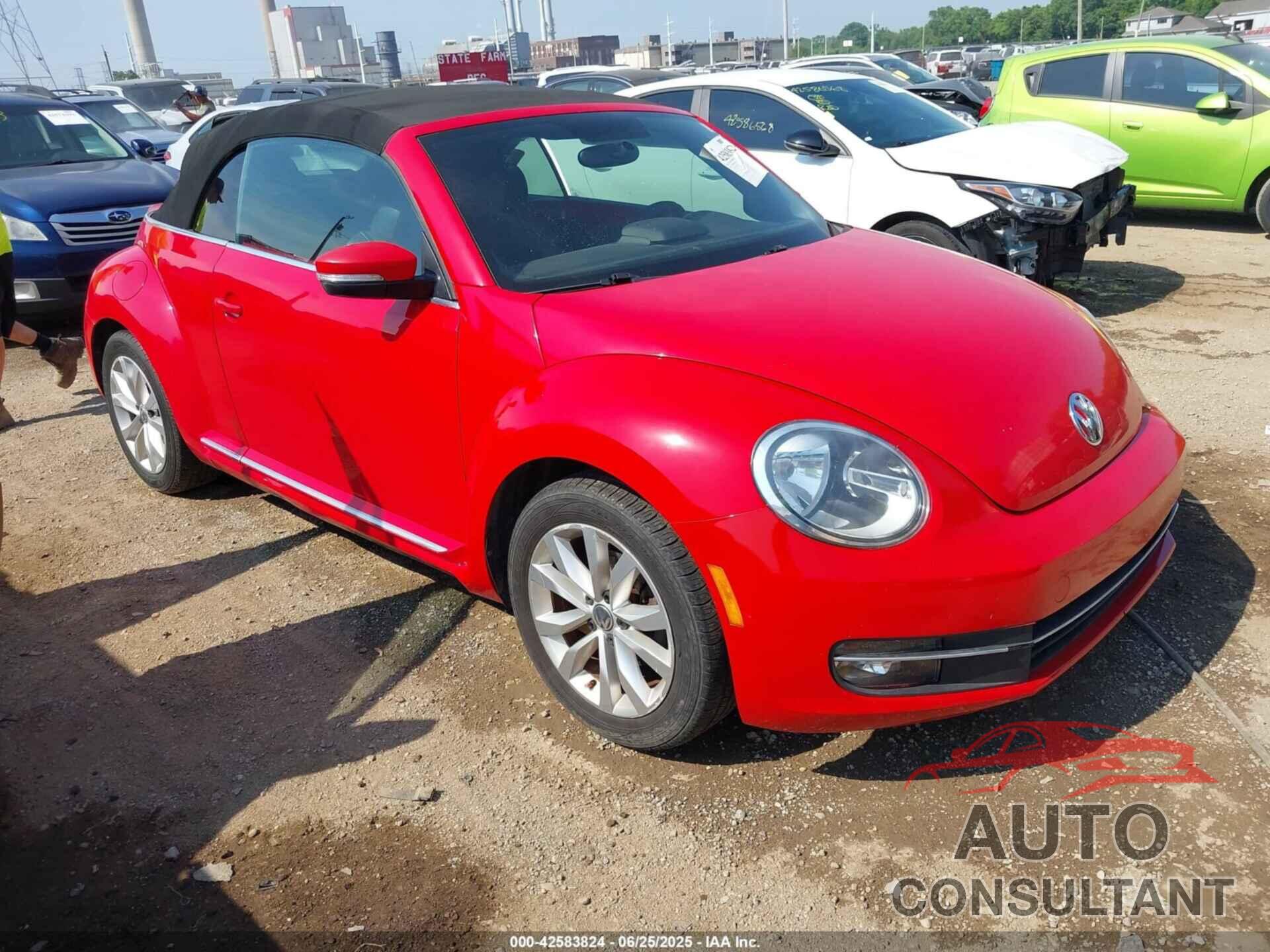 VOLKSWAGEN BEETLE 2014 - 3VW5L7AT5EM801216