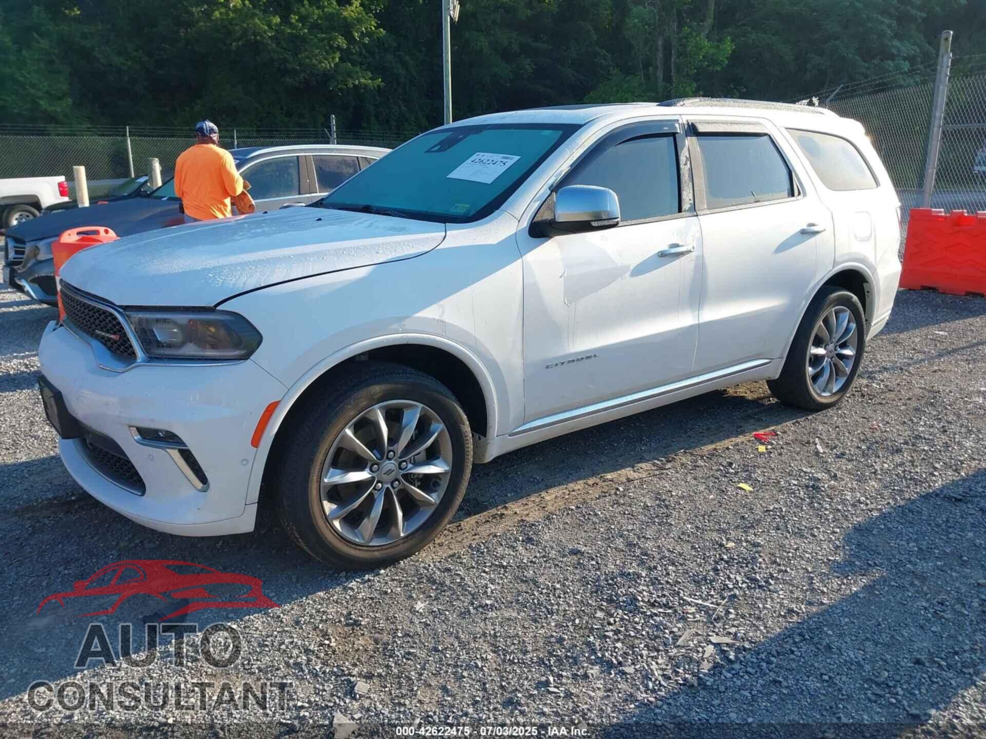 DODGE DURANGO 2021 - 1C4RDJEG7MC853118