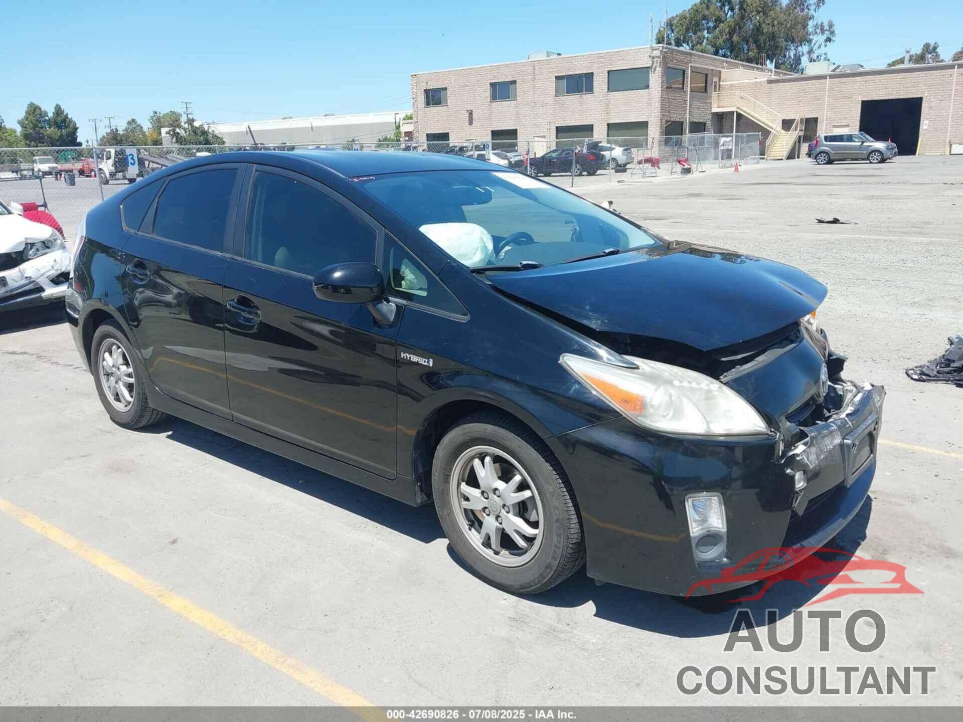 TOYOTA PRIUS 2011 - JTDKN3DU9B0323040