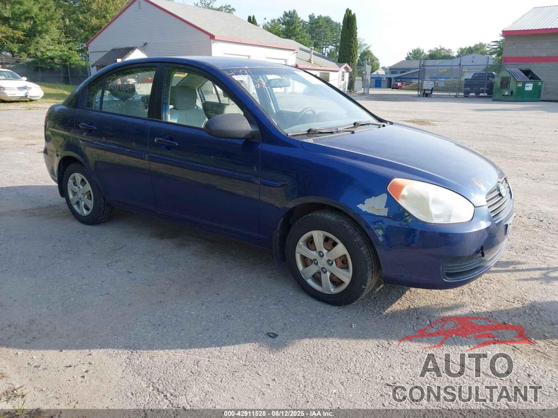HYUNDAI ACCENT 2009 - KMHCN46CX9U331452