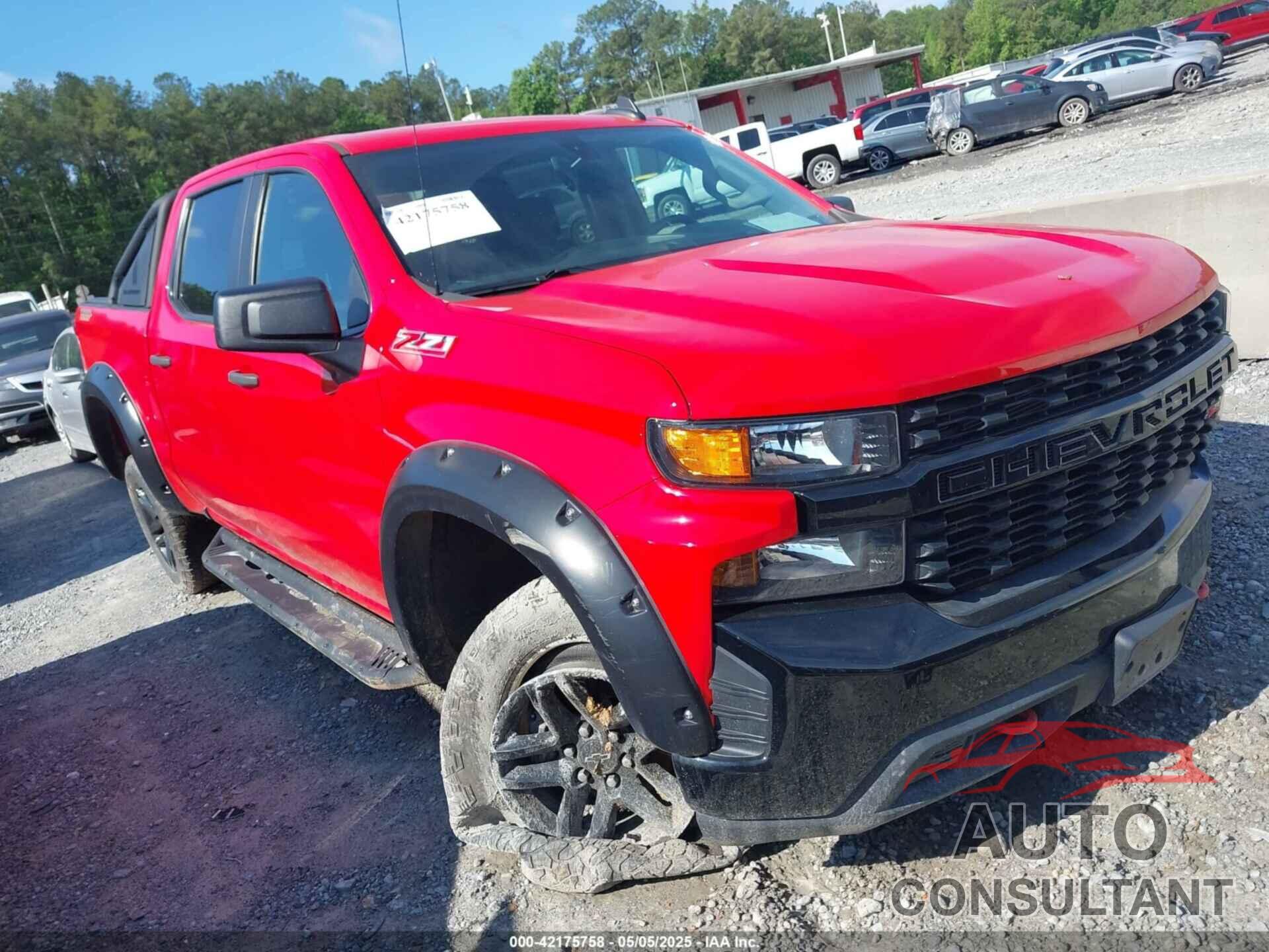 CHEVROLET SILVERADO 1500 2020 - 3GCPYCEF1LG197296