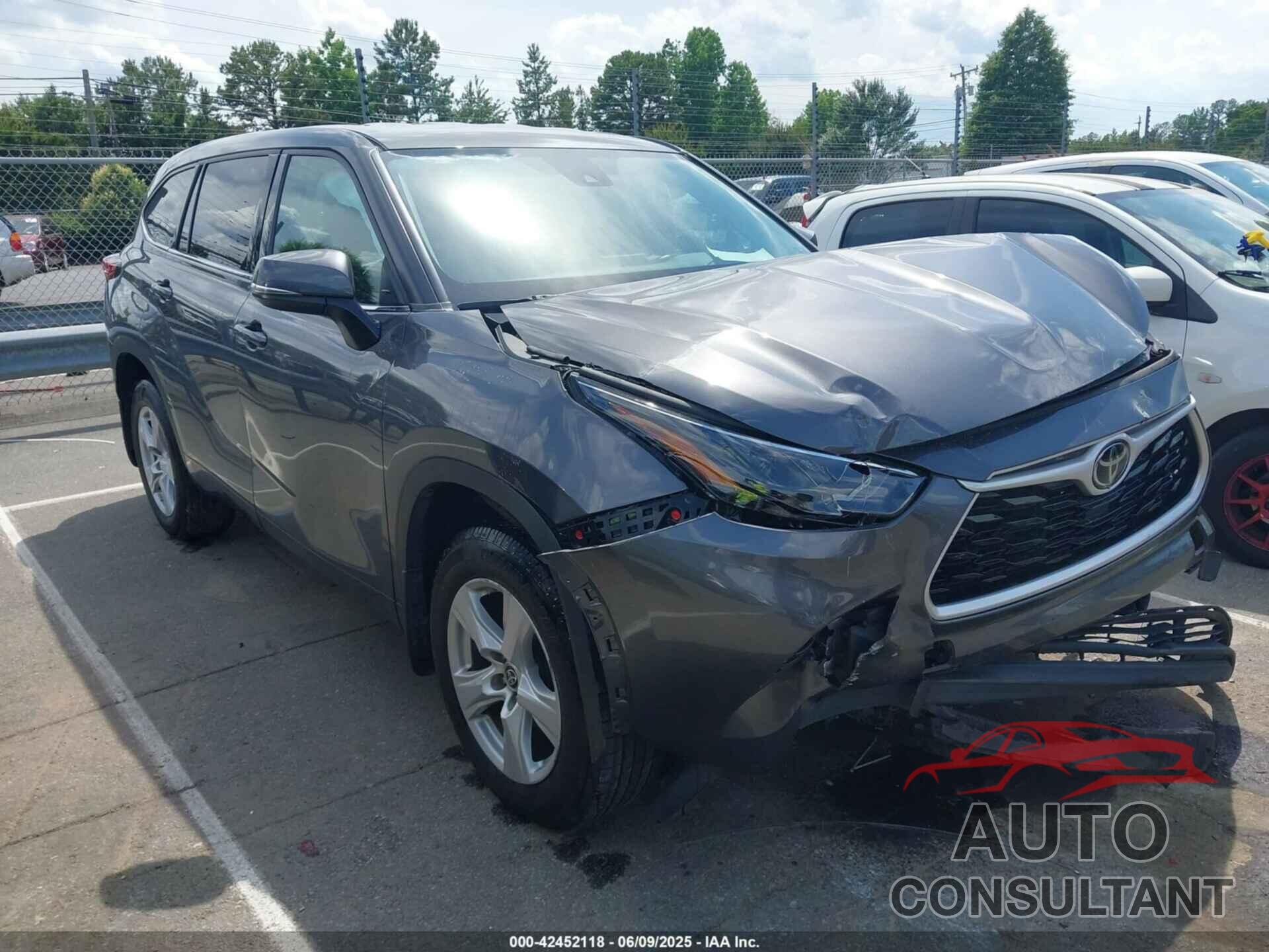 TOYOTA HIGHLANDER 2022 - 5TDBZRBH4NS195949