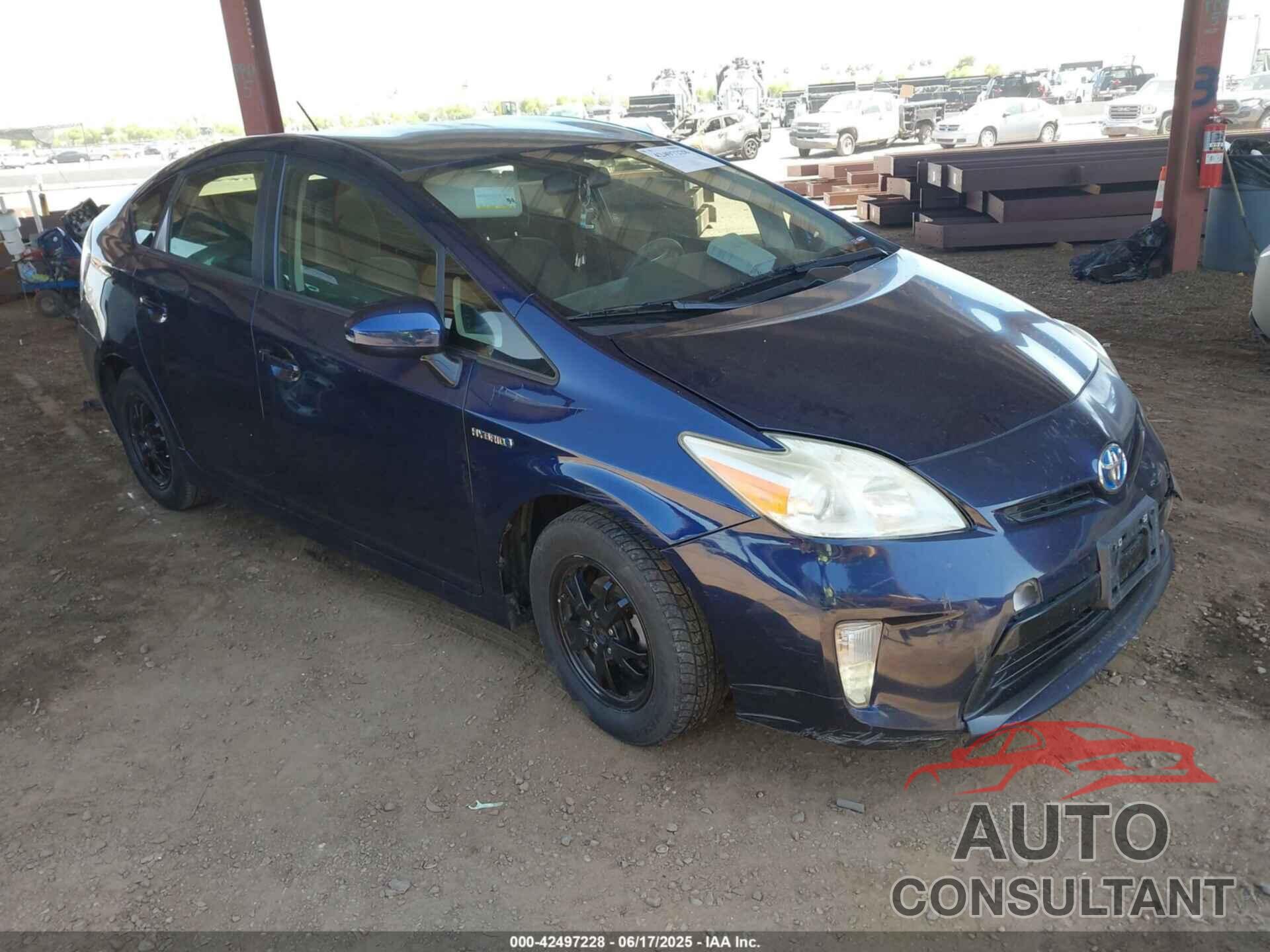 TOYOTA PRIUS 2013 - JTDKN3DU9D0355344