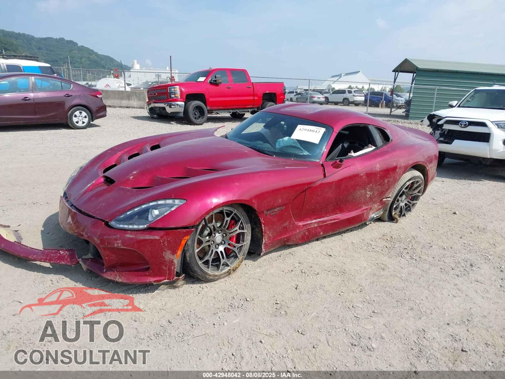 DODGE VIPER 2017 - 1C3BDEDZ9HV500597