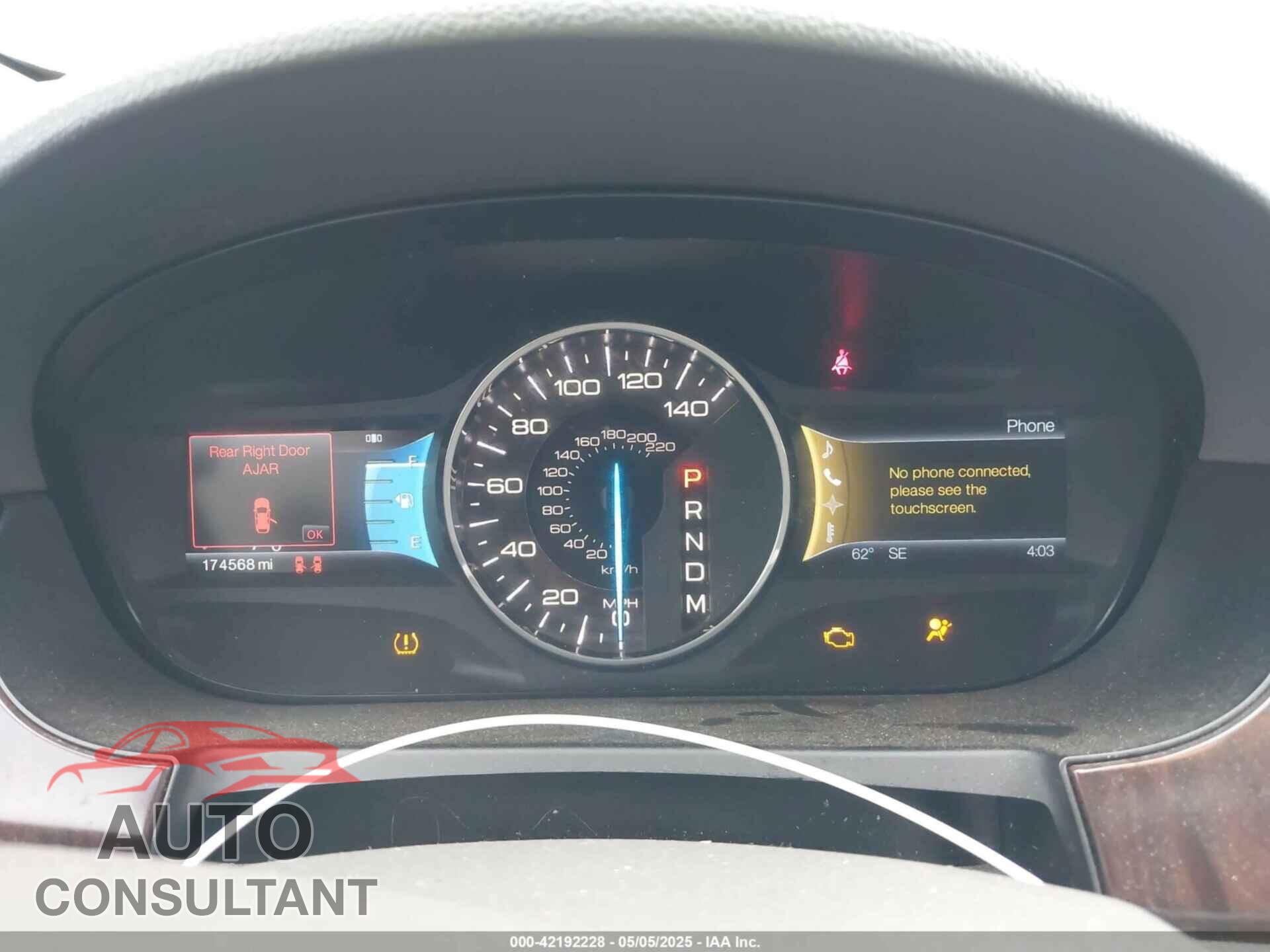 FORD EDGE 2011 - 2FMDK3KC8BBA23074