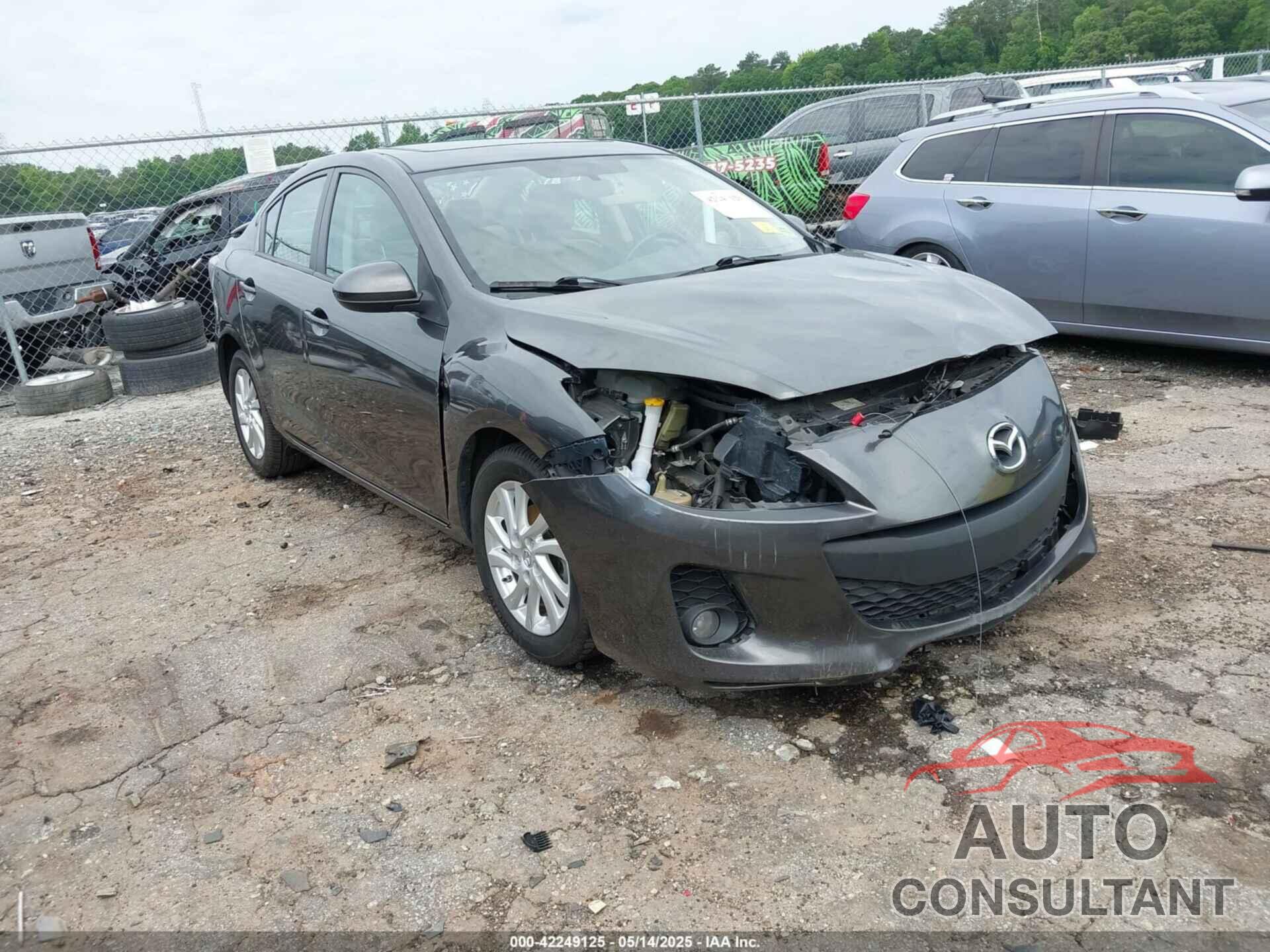 MAZDA MAZDA3 2012 - JM1BL1V75C1665809