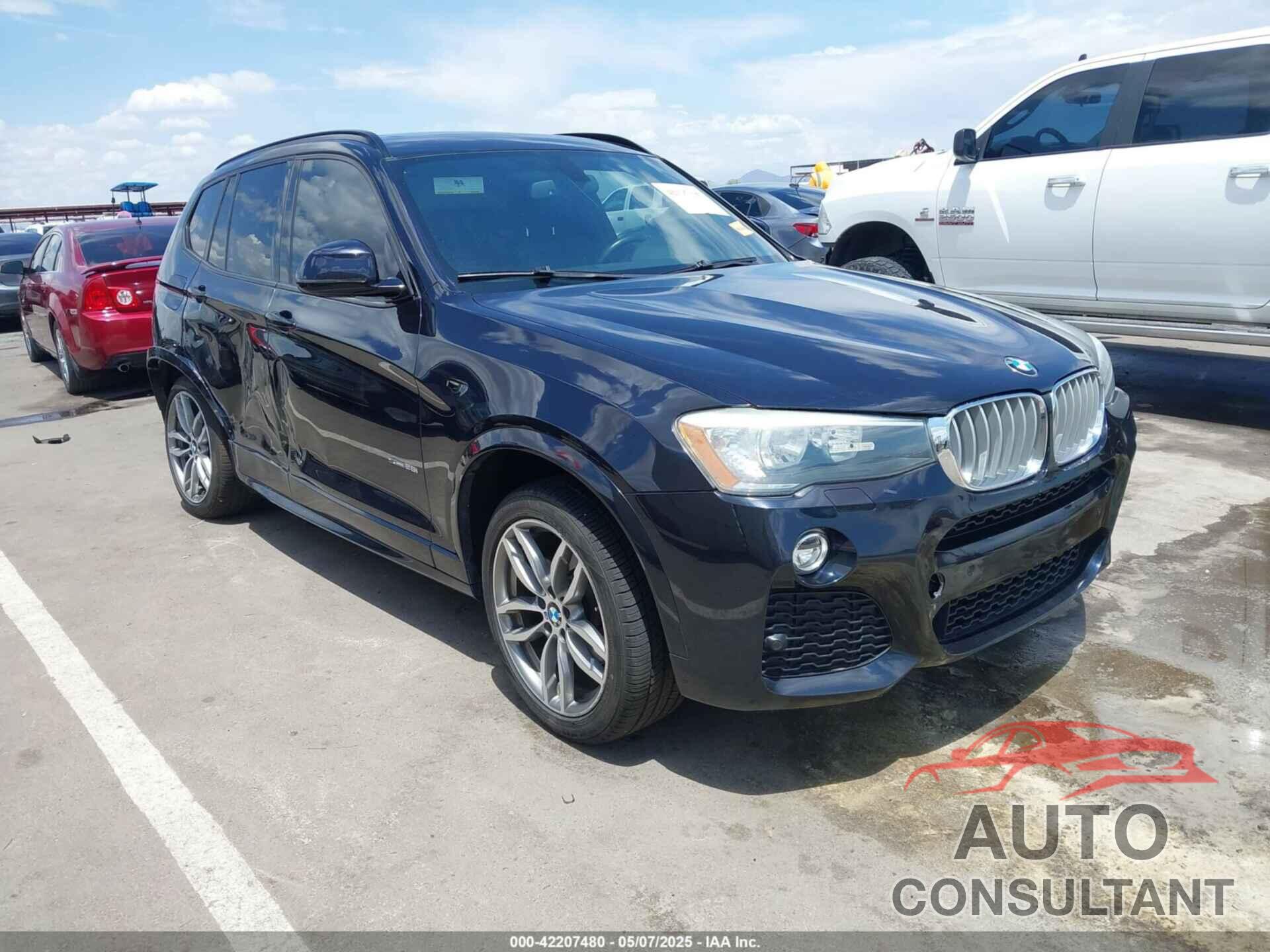 BMW X3 2017 - 5UXWZ7C59H0T44419