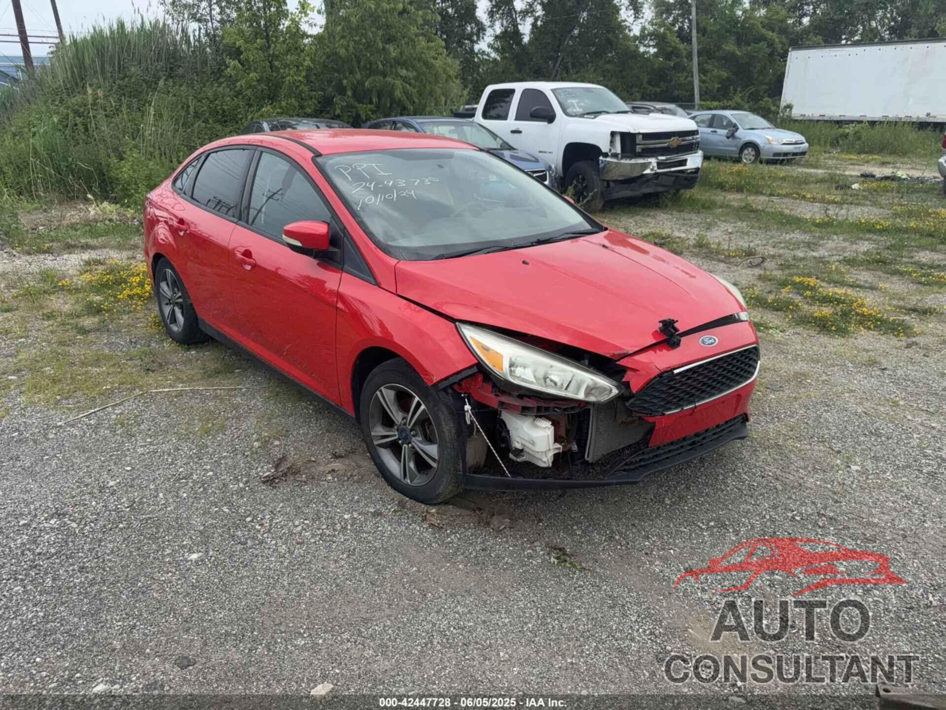 FORD FOCUS 2016 - 1FADP3F24GL403372