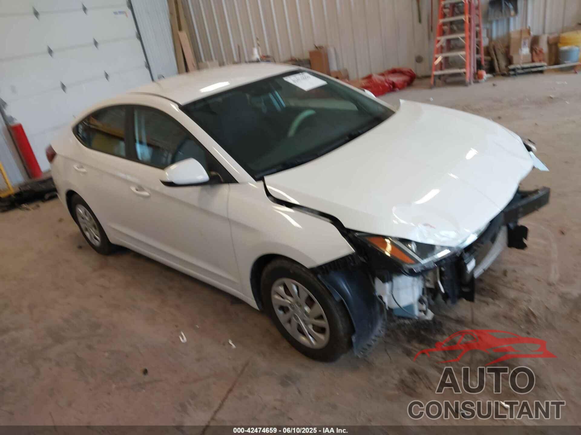 HYUNDAI ELANTRA 2019 - 5NPD74LF0KH435661