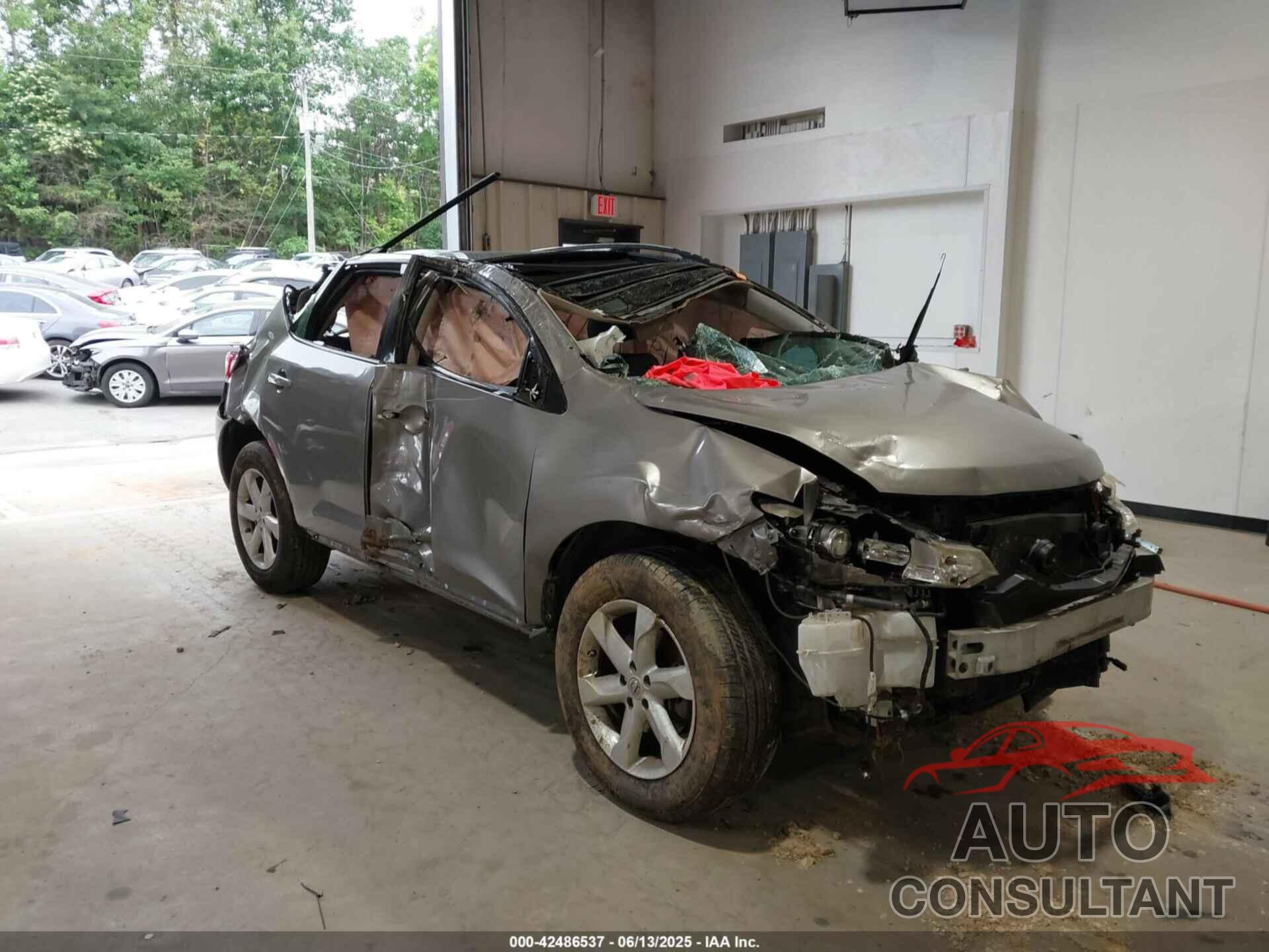 NISSAN MURANO 2009 - JN8AZ18WX9W145165