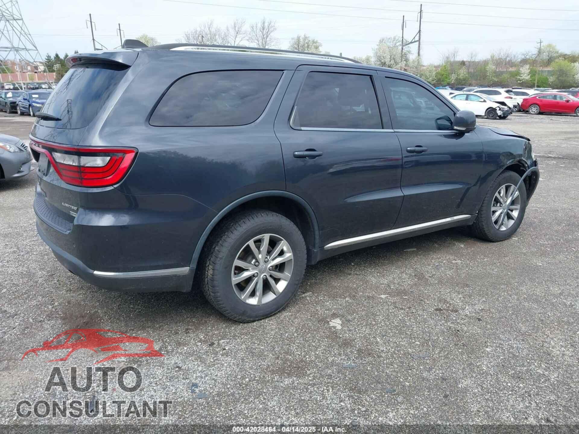 DODGE DURANGO 2014 - 1C4RDJDG3EC481456