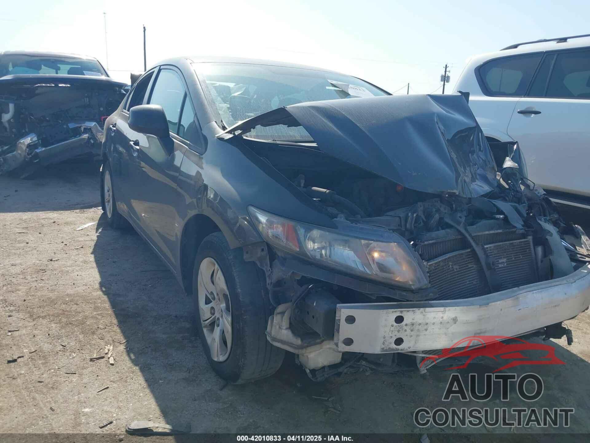 HONDA CIVIC 2013 - 19XFB2F50DE069805