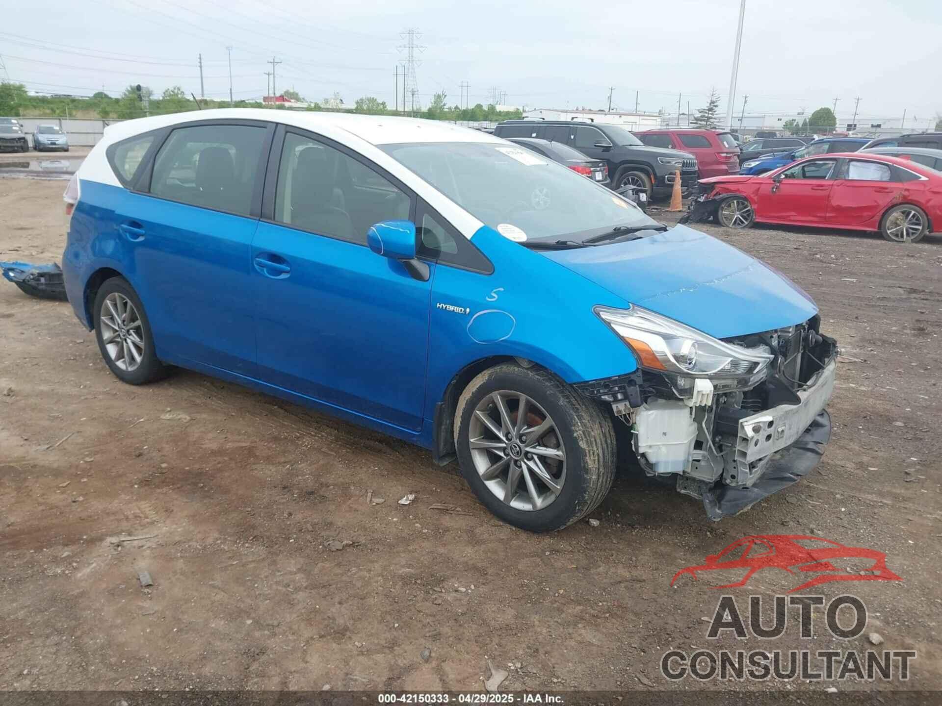 TOYOTA PRIUS V 2016 - JTDZN3EU8GJ050638