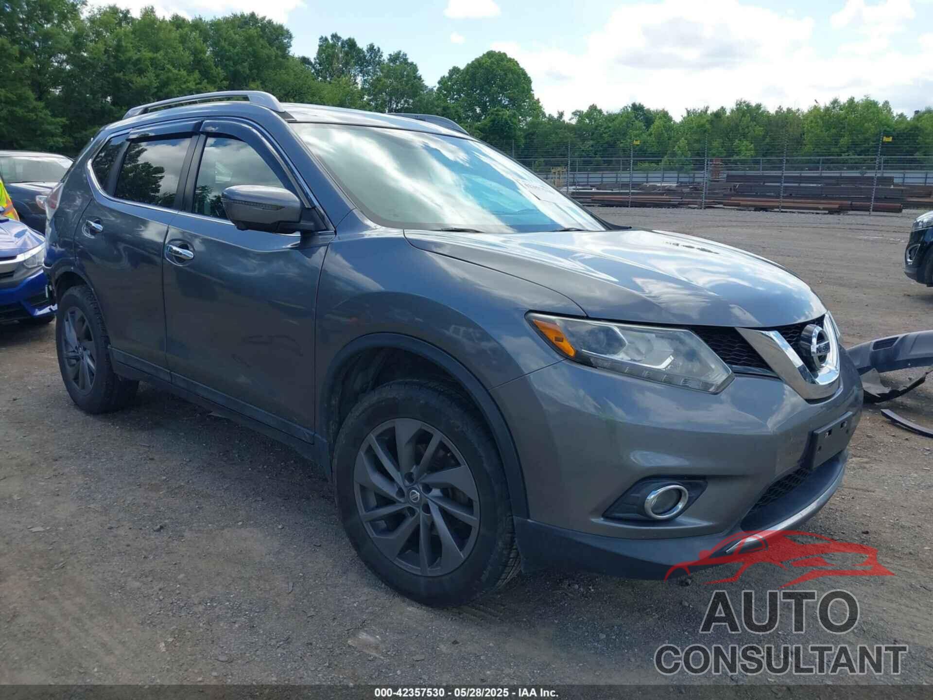 NISSAN ROGUE 2016 - 5N1AT2MV9GC838464