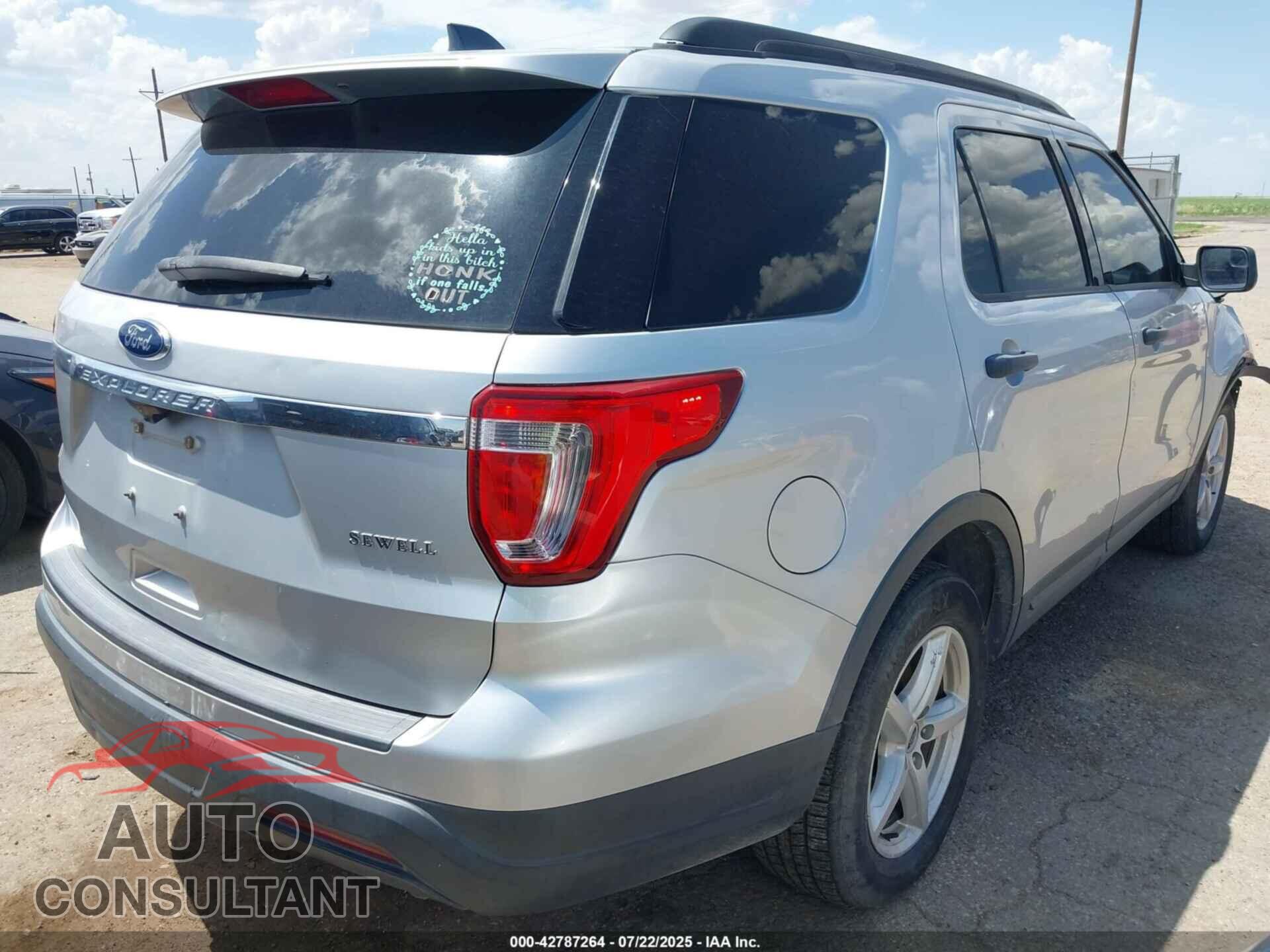 FORD EXPLORER 2018 - 1FM5K7B83JGB99710