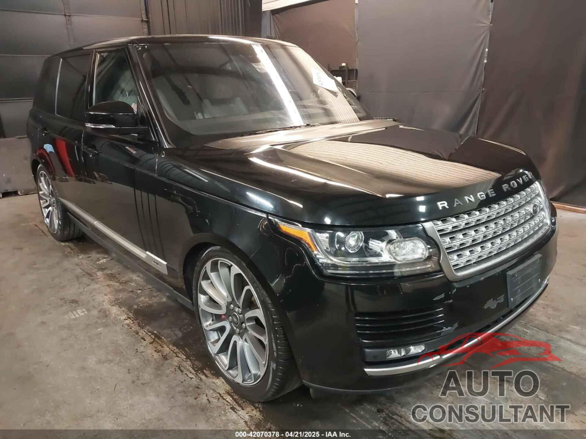 LAND ROVER RANGE ROVER 2016 - SALGS3EF7GA248542