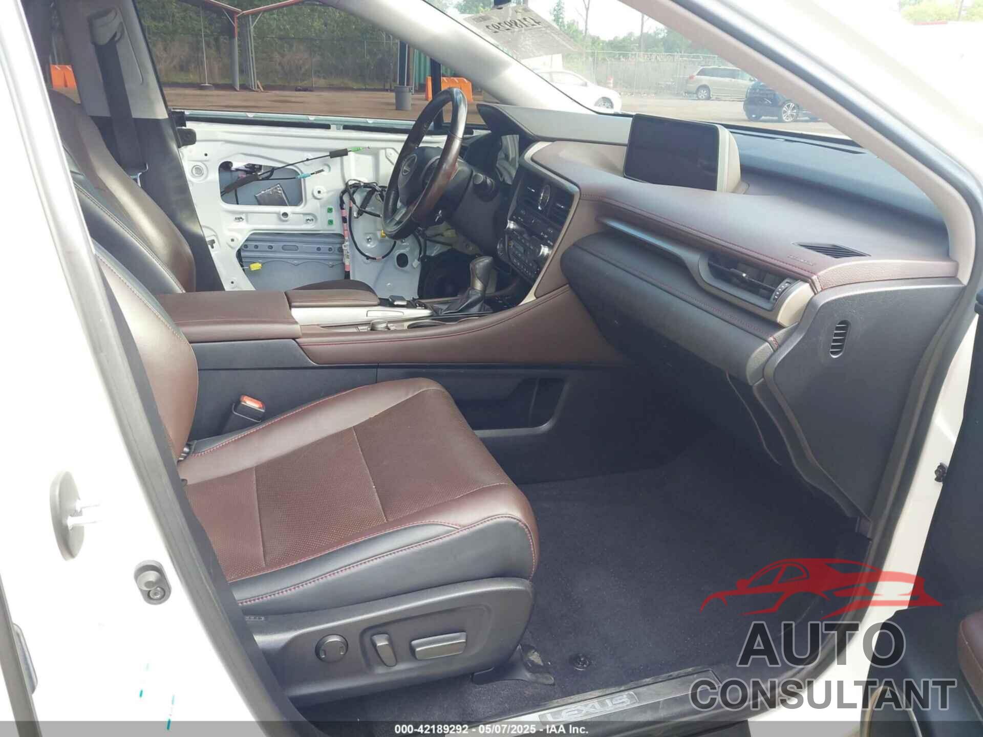 LEXUS RX 350 2017 - JTJBZMCA6H2027873