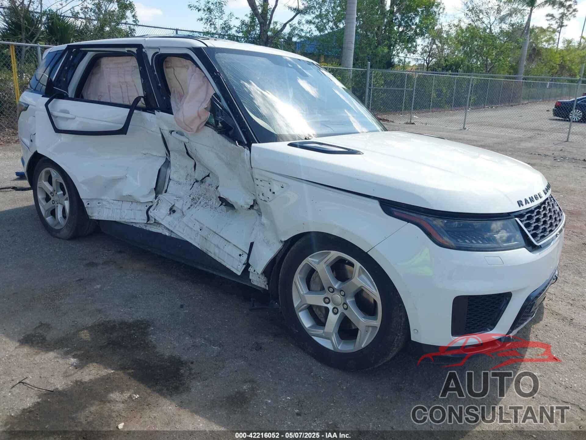 LAND ROVER RANGE ROVER SPORT 2019 - SALWR2RV2KA420472