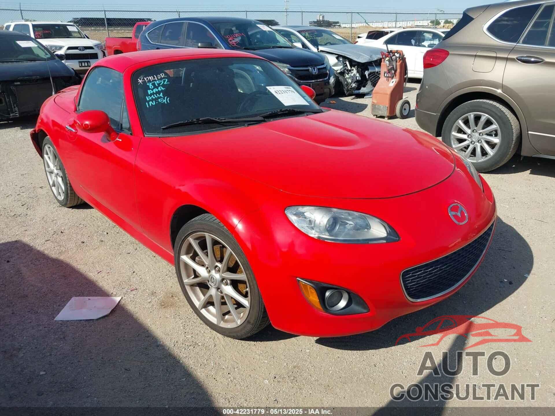 MAZDA MX-5 MIATA 2012 - JM1NC2MF8C0220451
