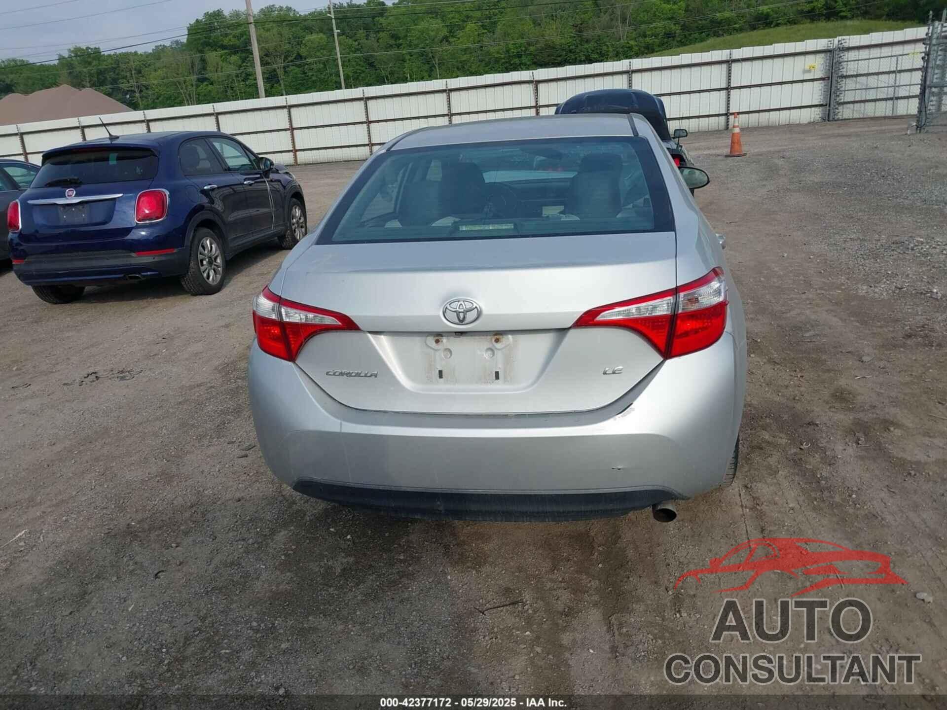 TOYOTA COROLLA 2014 - 2T1BURHE3EC172635