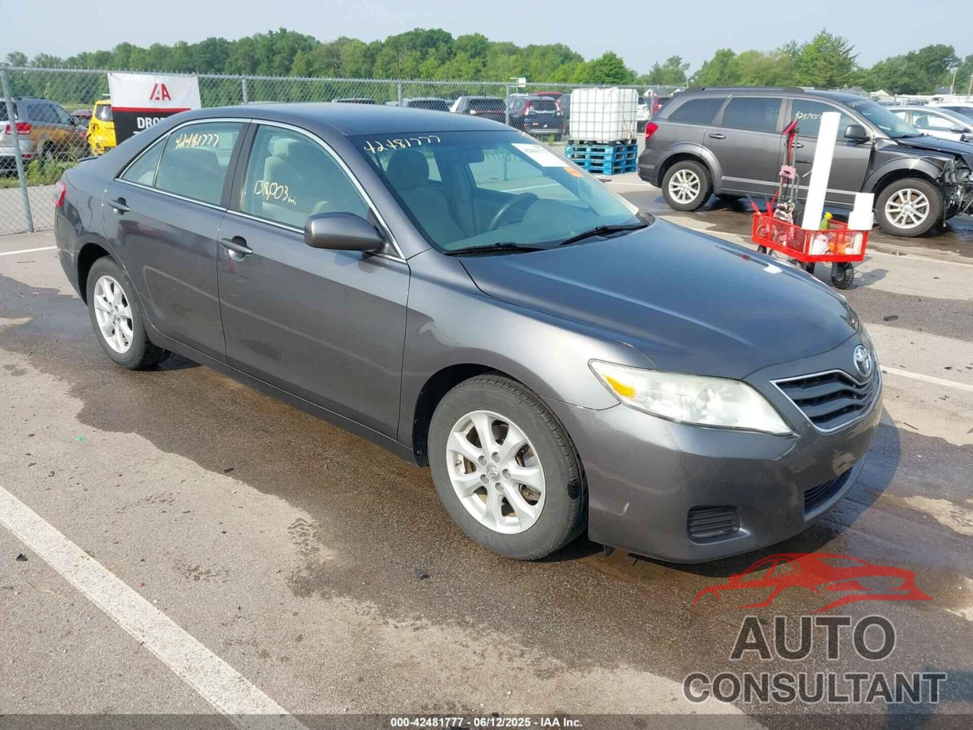 TOYOTA CAMRY 2011 - 4T4BF3EK0BR170276