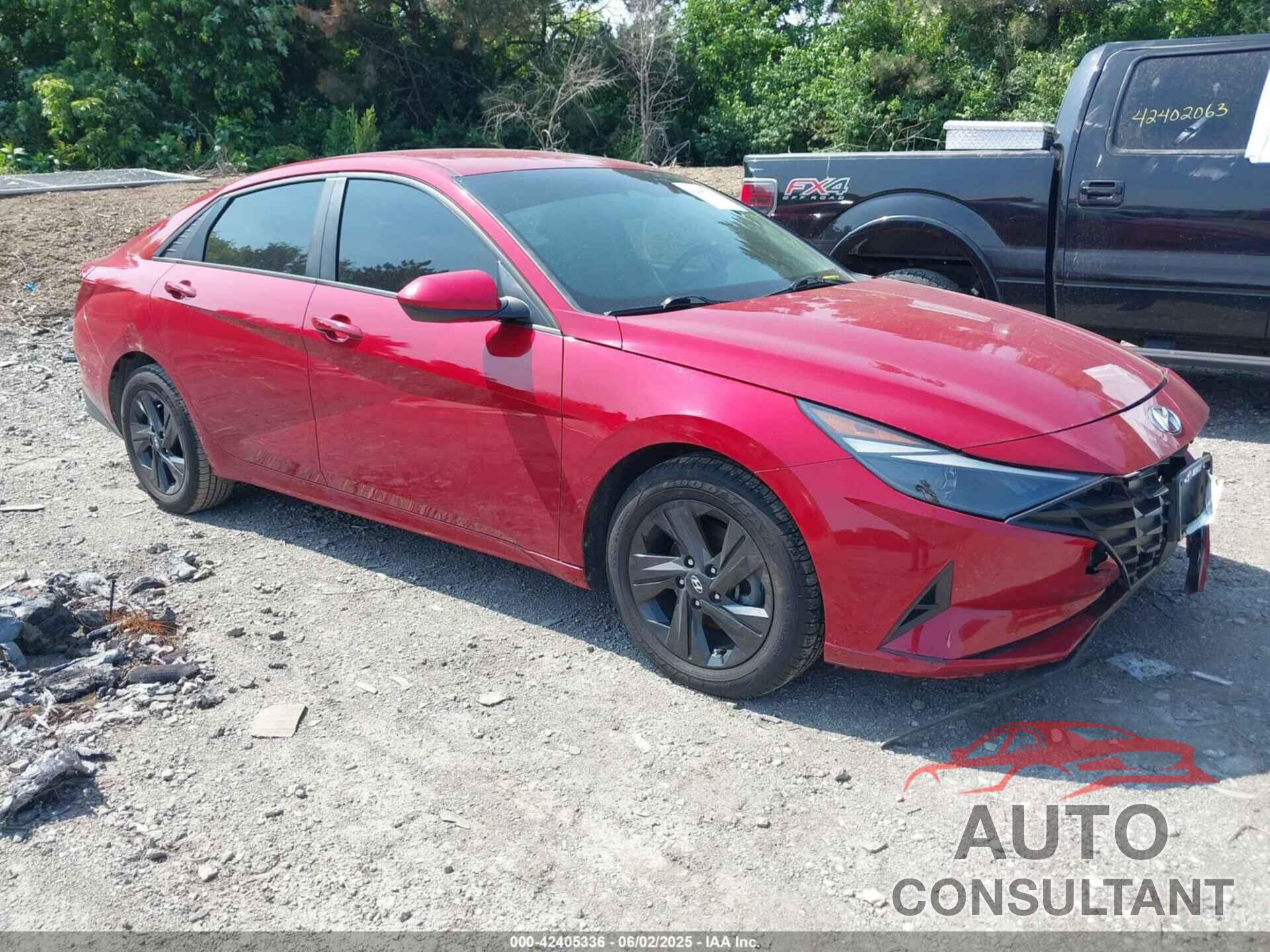 HYUNDAI ELANTRA 2021 - KMHLS4AG9MU211220