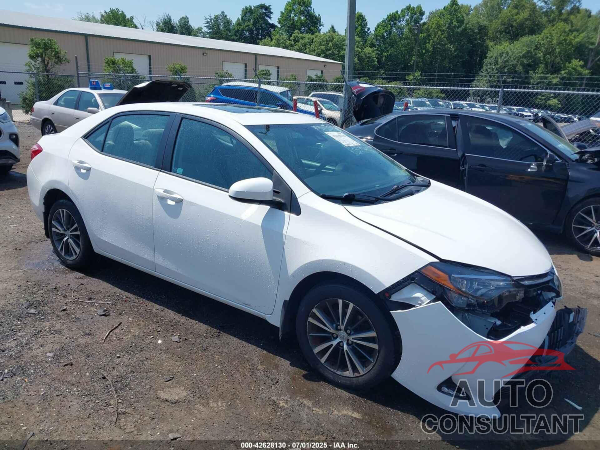 TOYOTA COROLLA 2018 - 2T1BURHE9JC969160