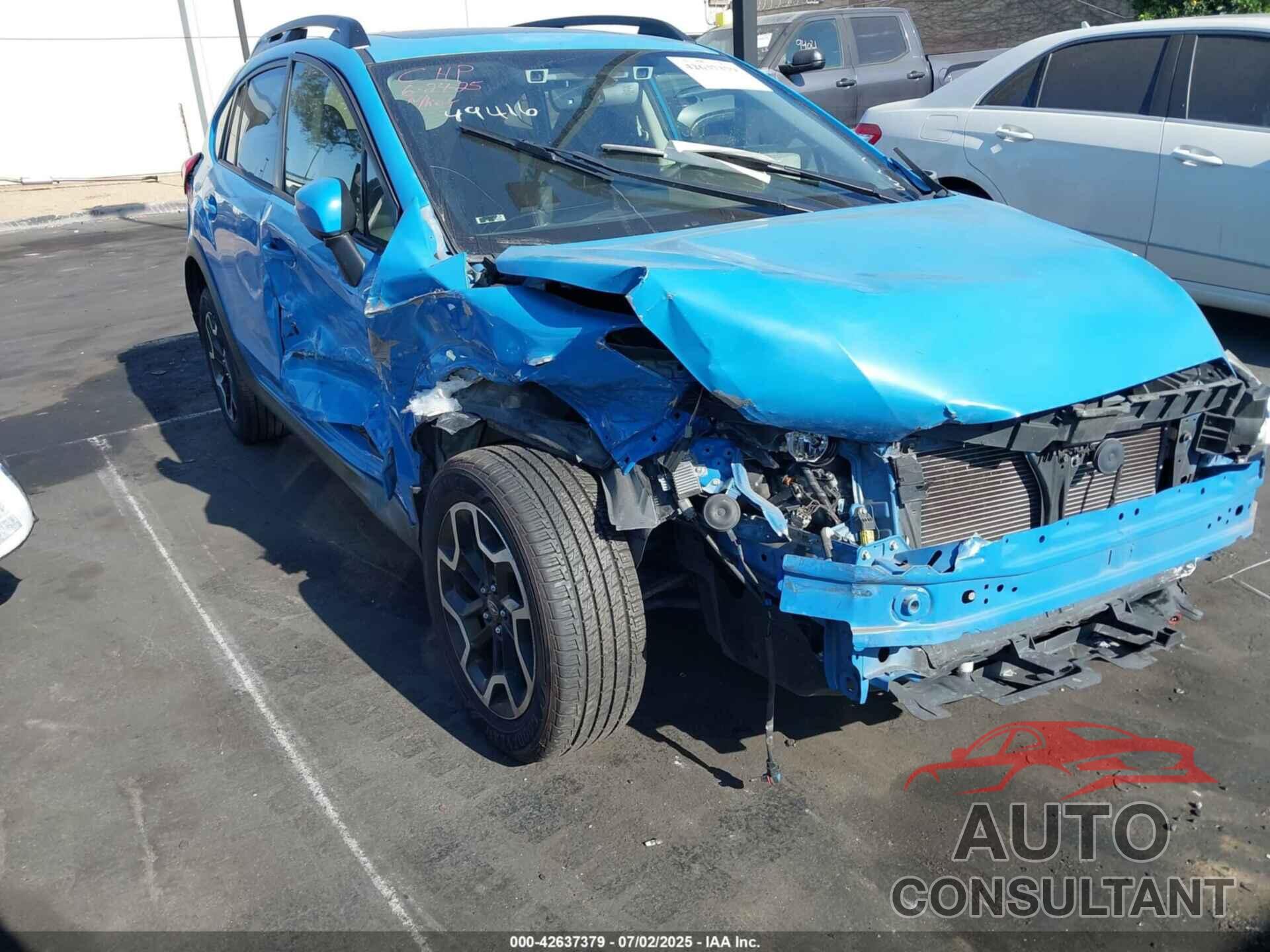 SUBARU CROSSTREK 2017 - JF2GPANC4HH278157
